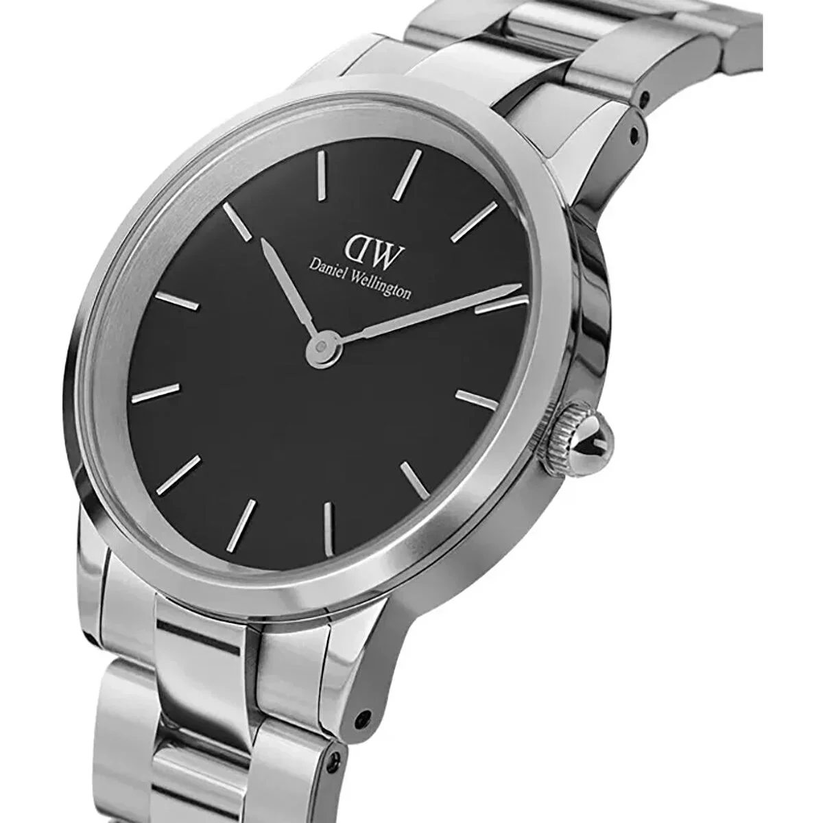 Daniel Wellington Iconic Link Ladies Silver Watch - Image 2