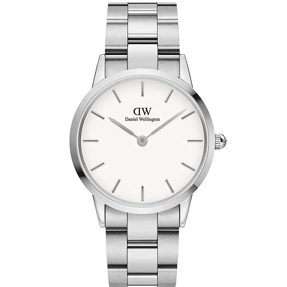 Daniel Wellington Iconic Link  Unisex Silver Watch