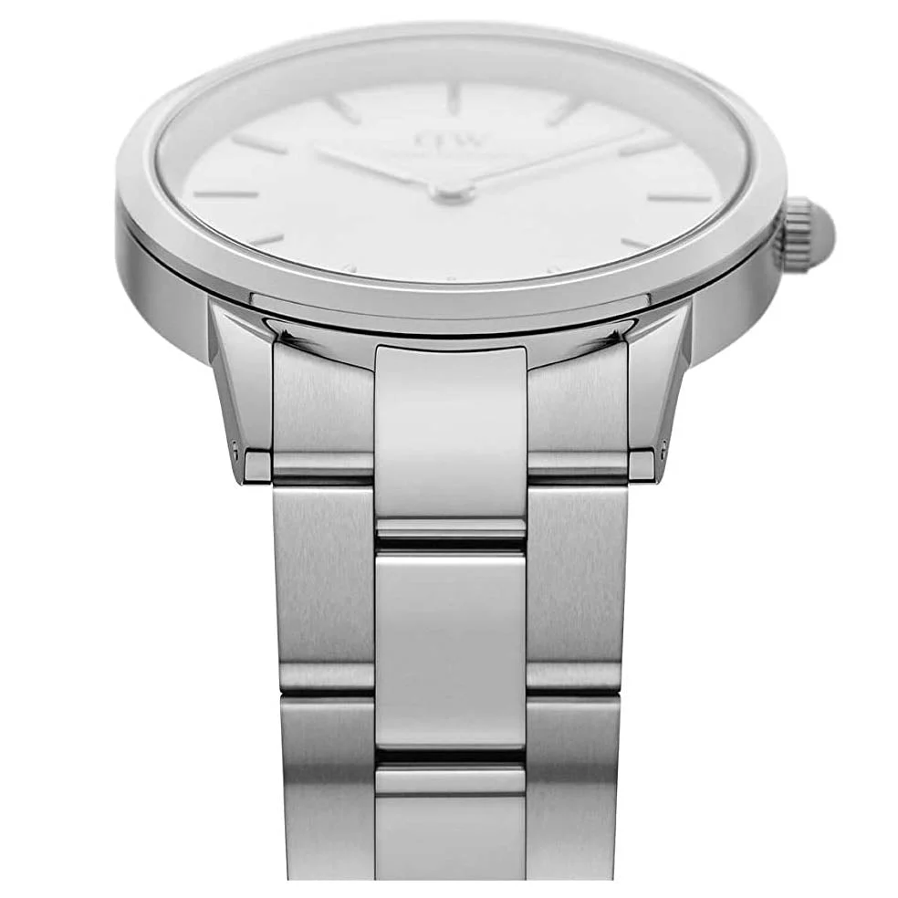 Daniel Wellington Iconic Link  Unisex Silver Watch - Image 6