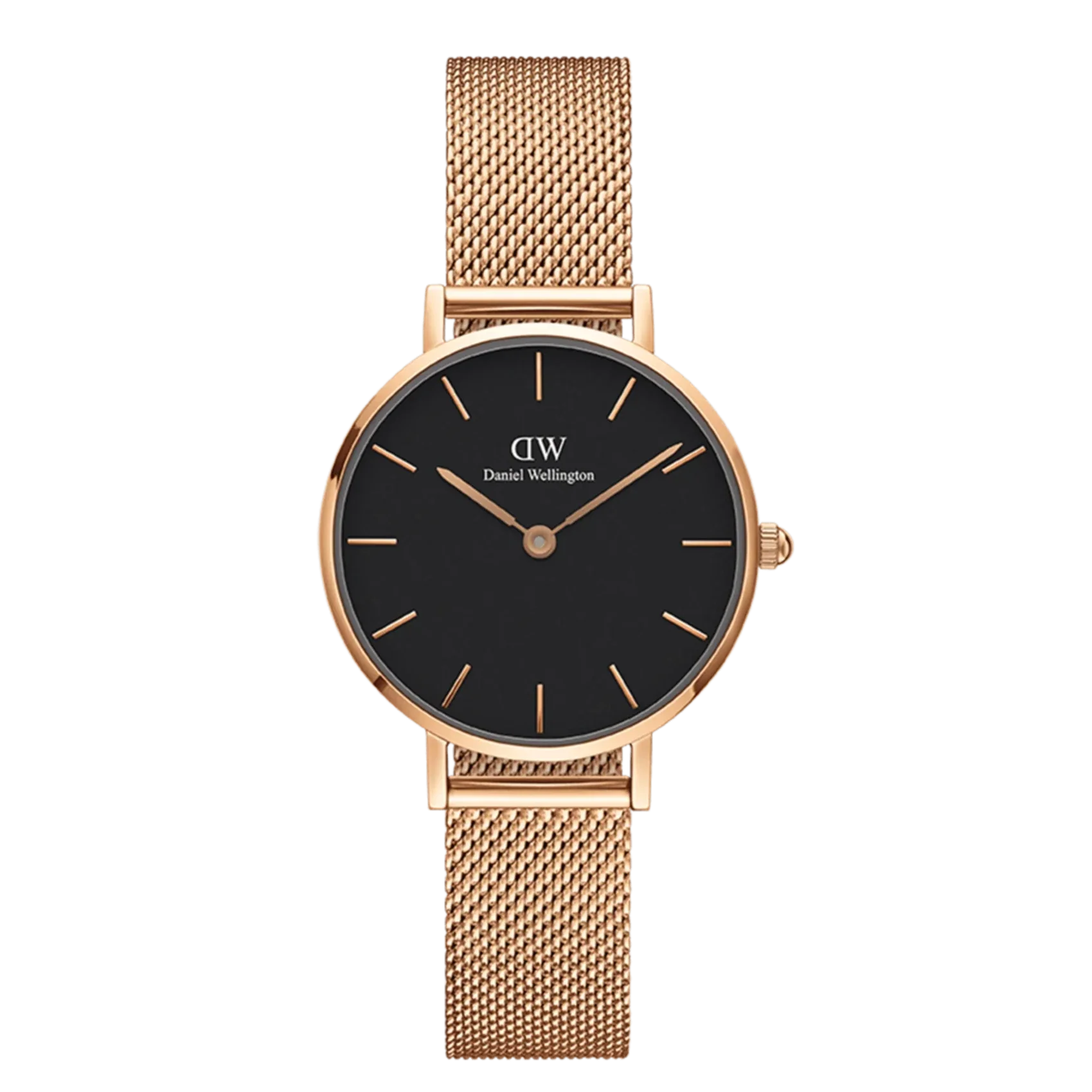 Daniel Wellington Ladies Rose Gold Petite Melrose Watch