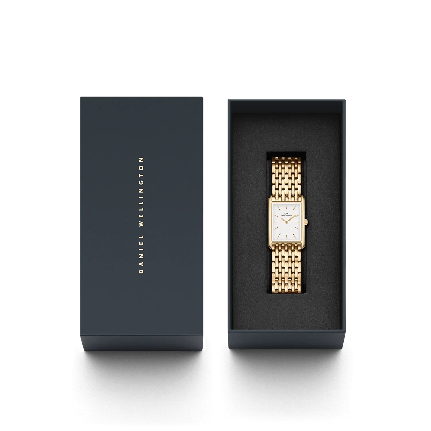 Daniel Wellington Bound 9 -Link Gold Ladies Watch - Image 6