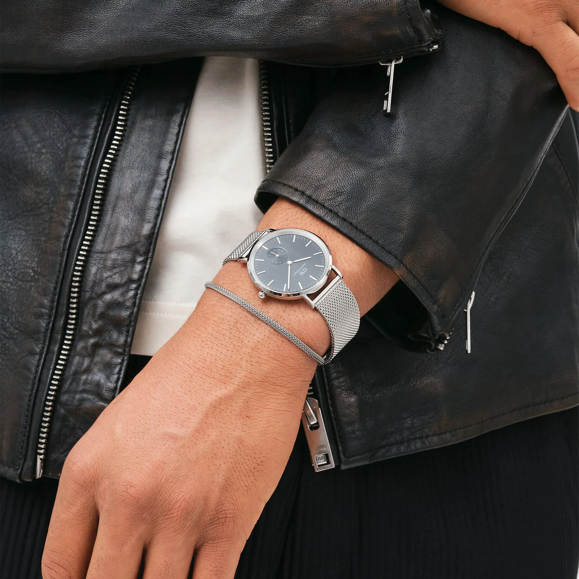 Daniel Wellington Multi-Eye Sterling Onyx Men's Watch - Image 2