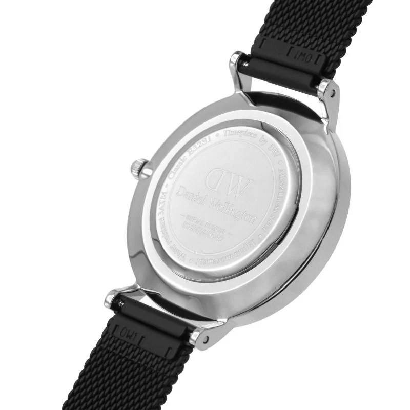 Daniel Wellington Petite Ashfield Ladies Silver Watch - Image 3