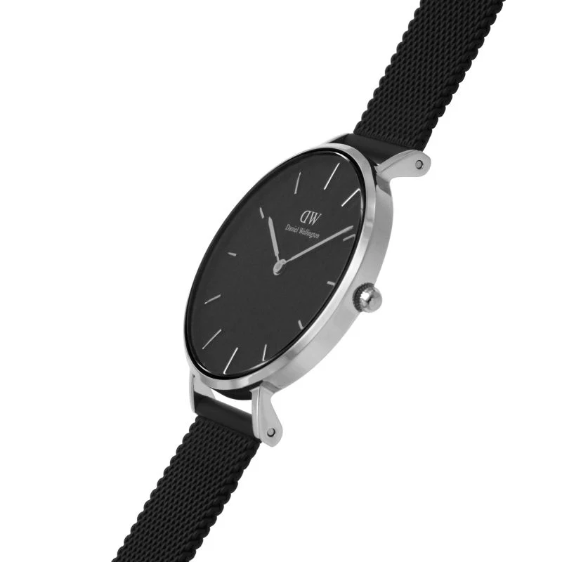 Daniel Wellington Petite Ashfield Ladies Silver Watch - Image 4