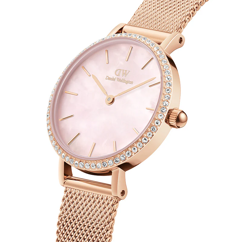 Daniel Wellington Petite Ladies Pink Watch - Image 2