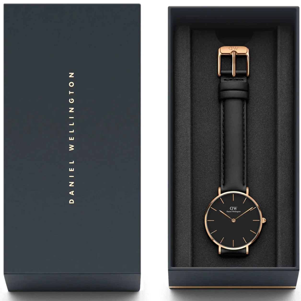 Daniel Wellington Petite Sheffield Ladies Black Watch - Image 6