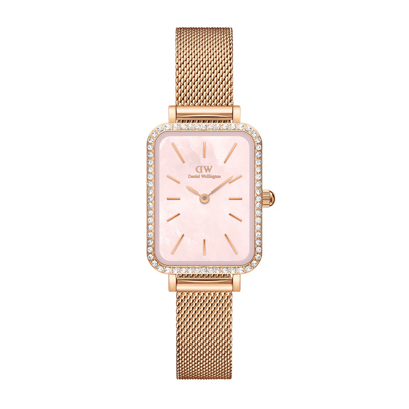 Daniel Wellington Quadro Ladies Pink Watch