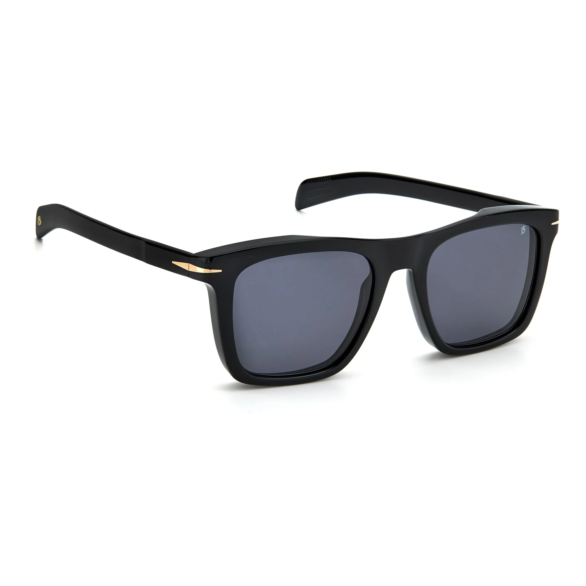 David Beckham DB 7000/S 2M2 51IR(DB13) Men's Black Gold - Image 2