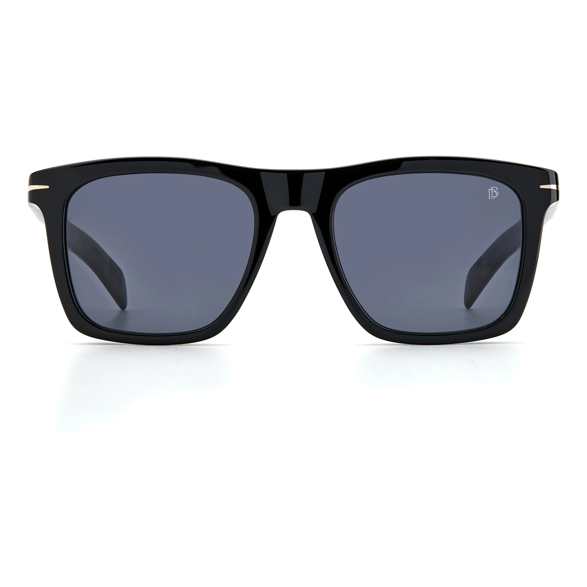 David Beckham DB 7000/S 2M2 51IR(DB13) Men's Black Gold - Image 3