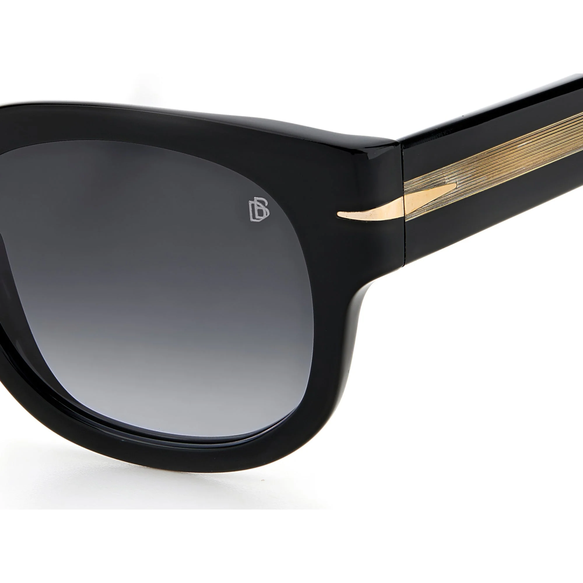 David Beckham DB 7045/S 2M2 499O(DB24) Unisex Black - Image 4