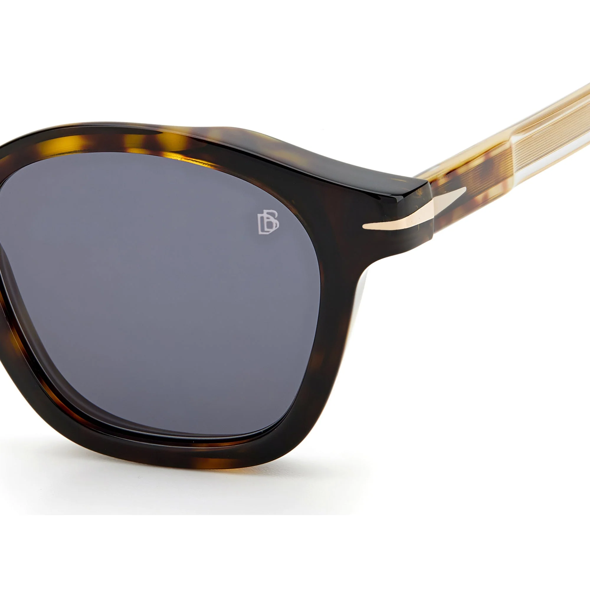 David Beckham DB 7046/S 086 46IR(DB12) Men's Havana - Image 4