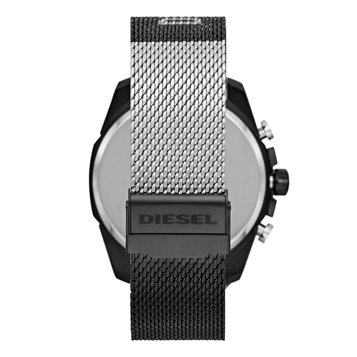 Diesel Men's Chronograph Watch Mega Chief Black Mesh - Image 2