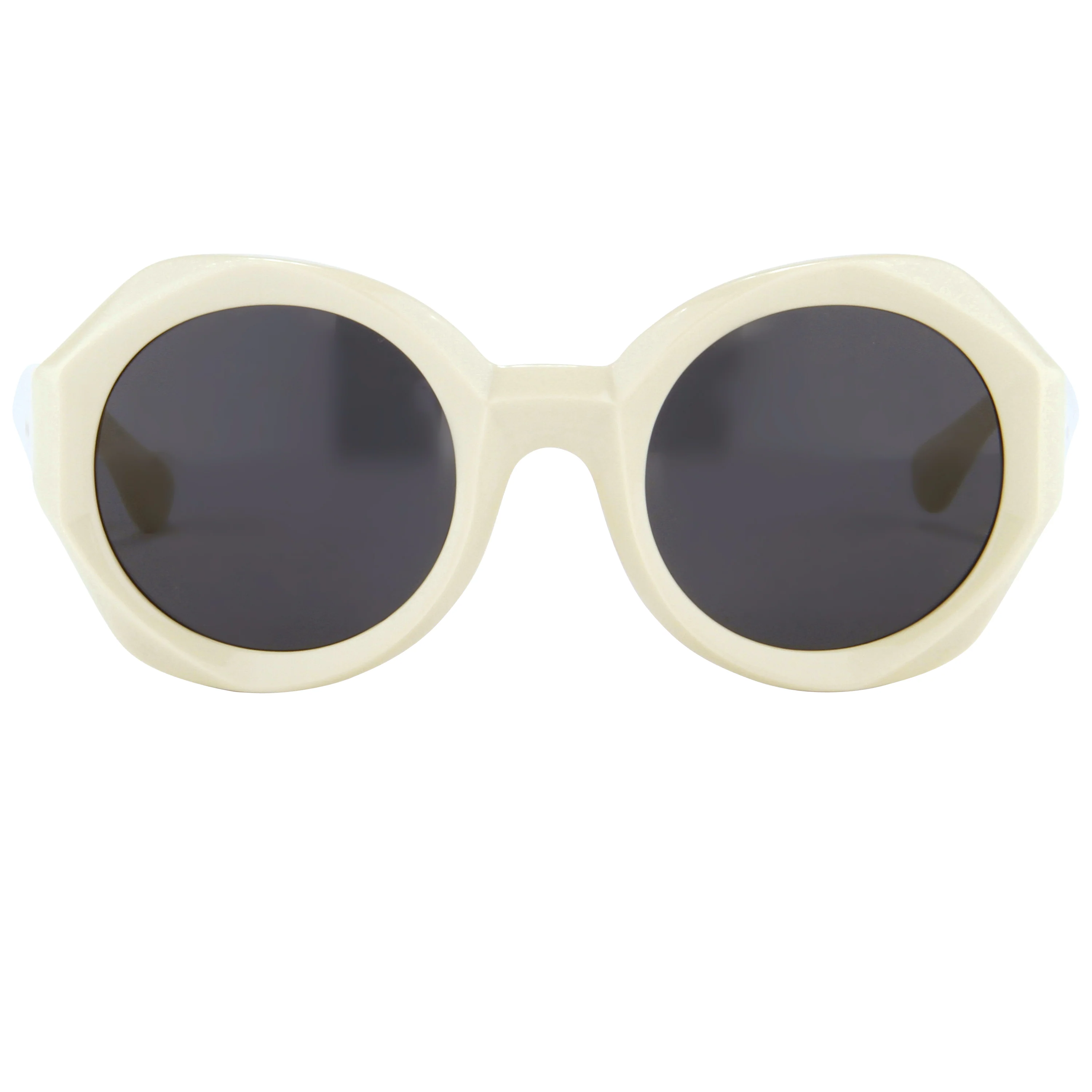Dries Van Noten Ladies Oversized Grey Sunglasses - Image 2