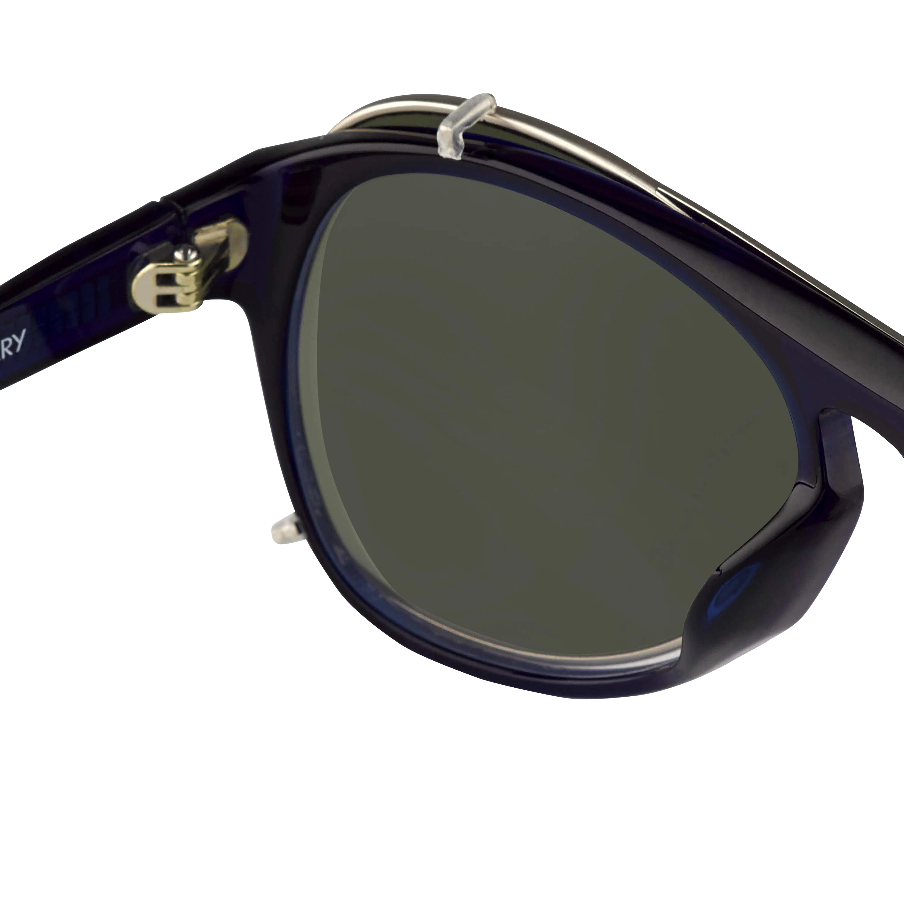 Dries Van Noten Men's Aviator Grey Sunglasses - Image 4