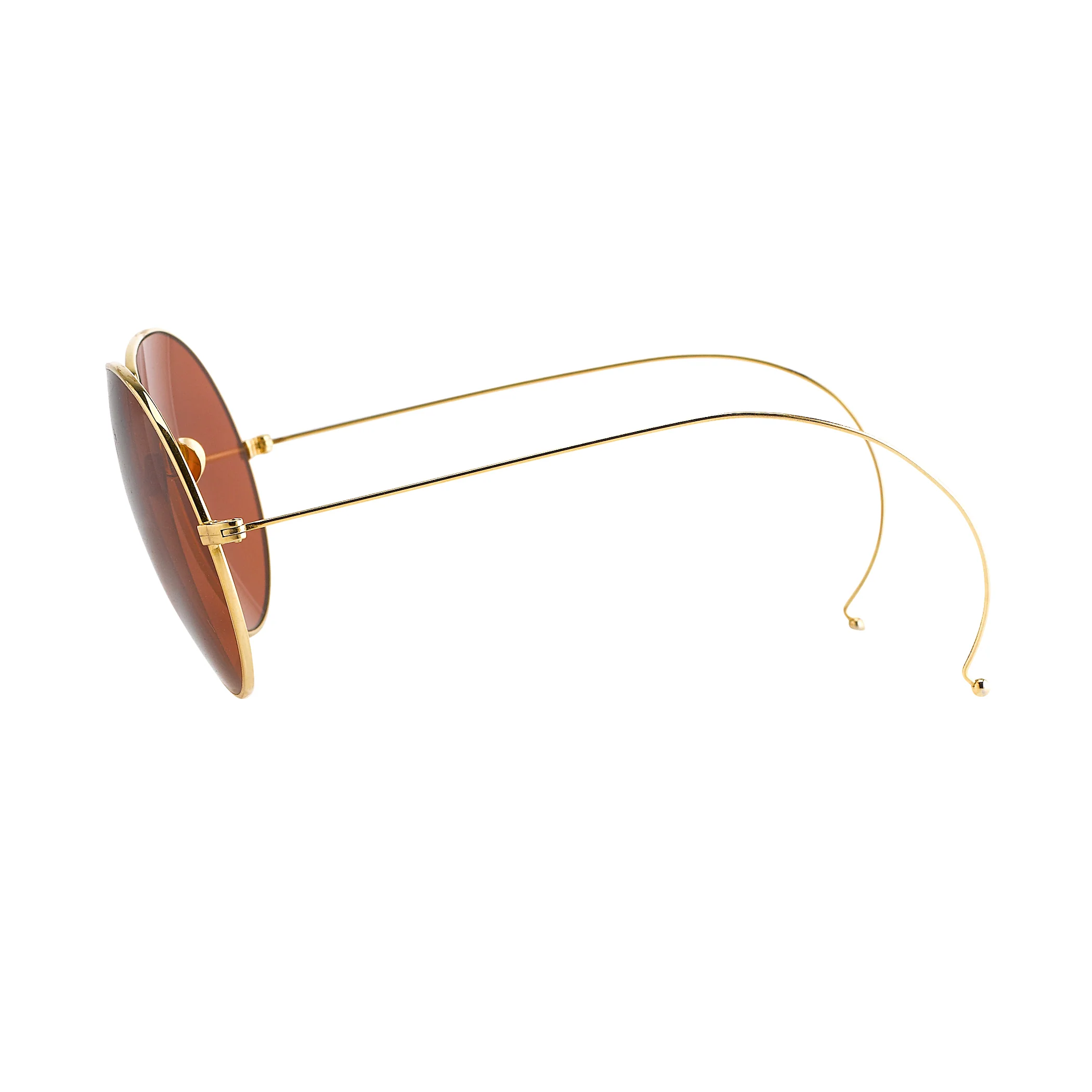 Dries Van Noten Men's Aviator Red Sunglasses - Image 3