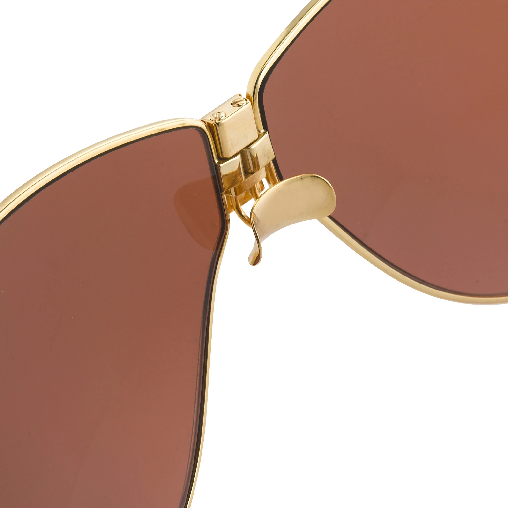 Dries Van Noten Men's Aviator Red Sunglasses - Image 4