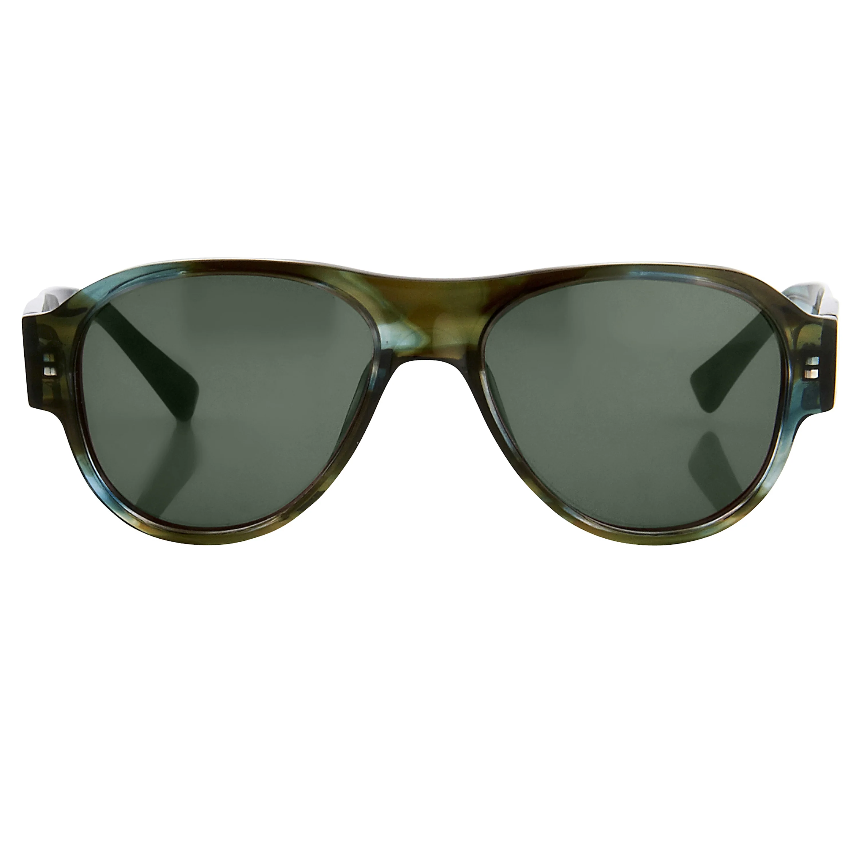 Dries Van Noten Unisex Oversized Brown Sunglasses - Image 2
