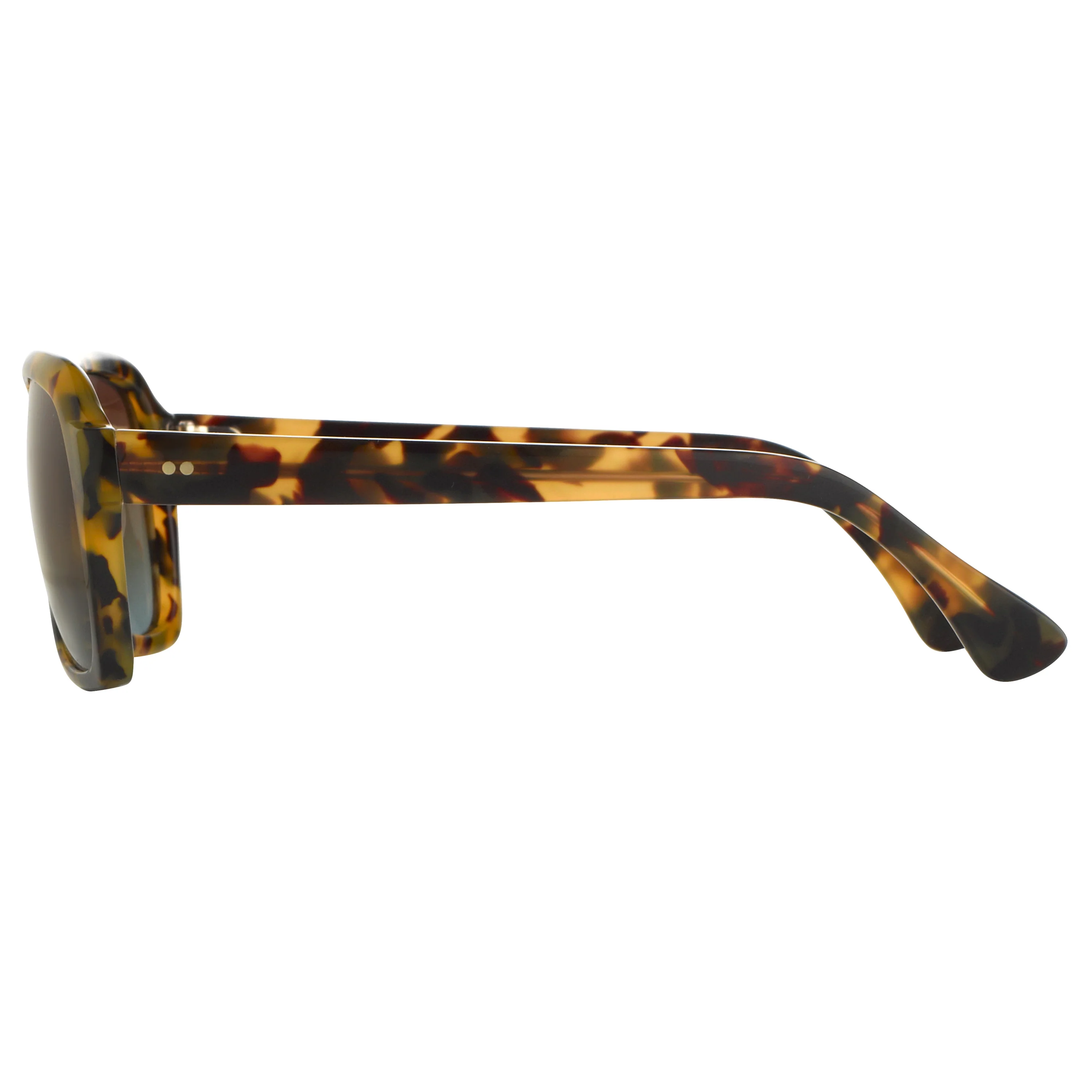 Dries Van Noten Unisex Square Grey Sunglasses - Image 3