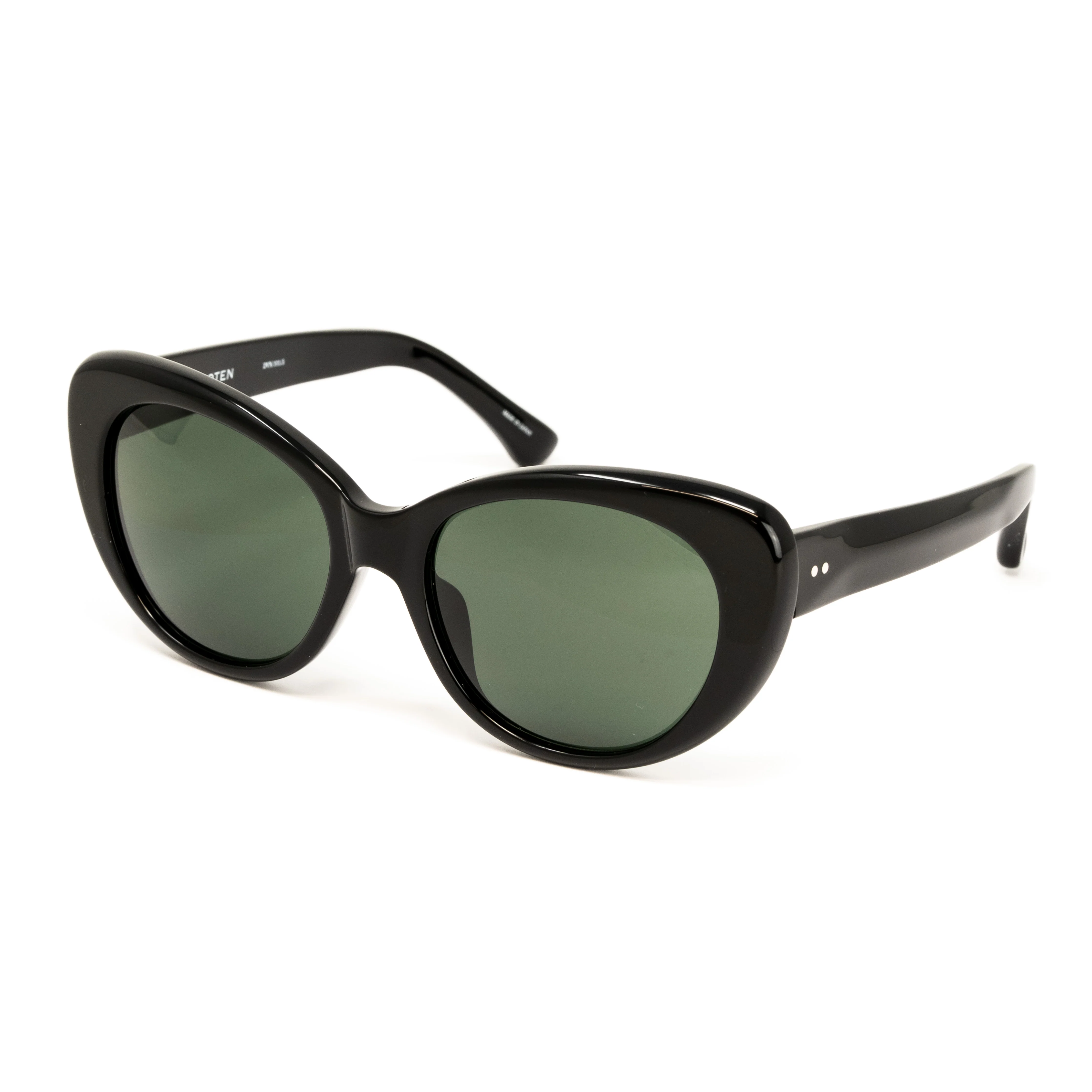 Dries Van Noten x Linda Farrow Black Sunglasses