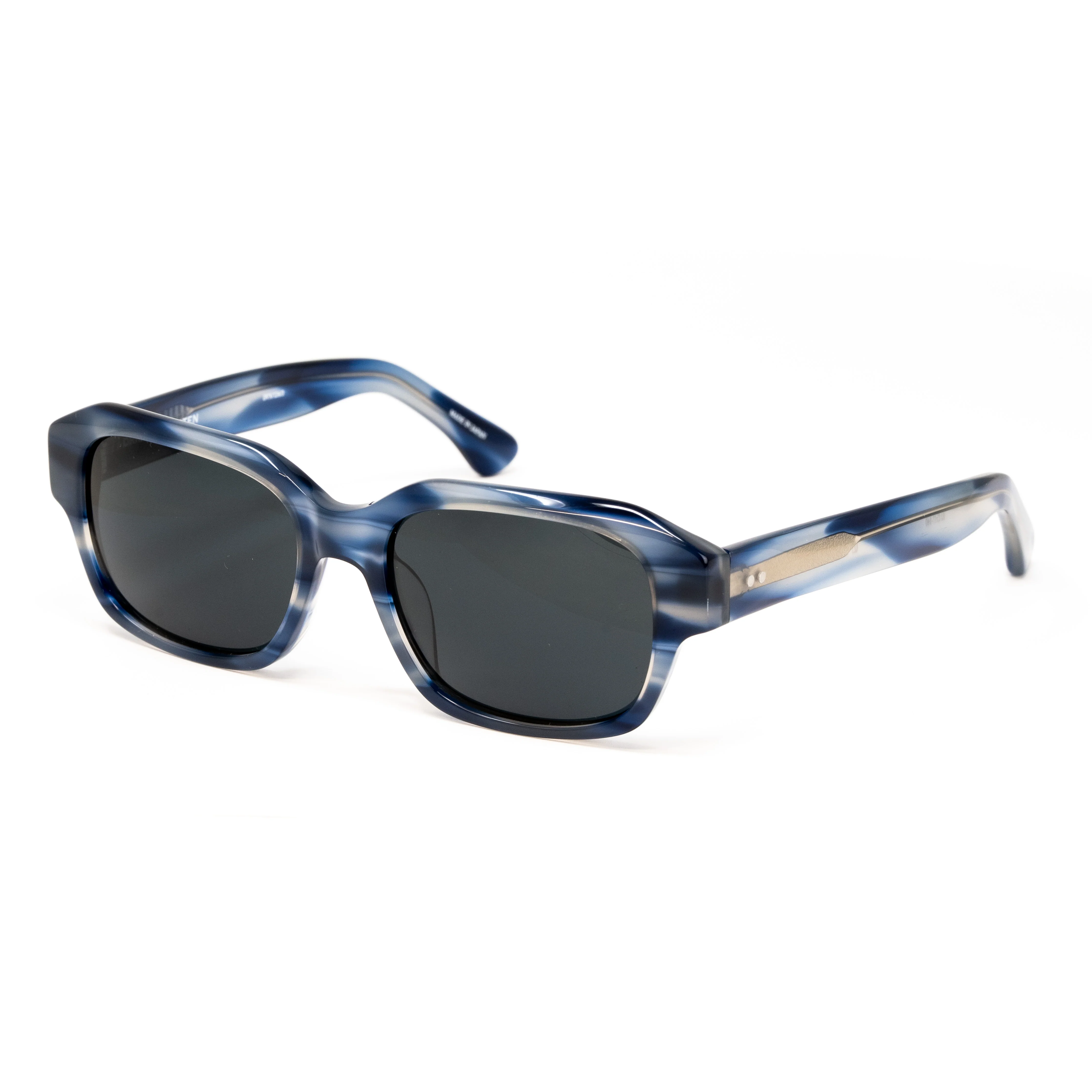 Dries Van Noten x Linda Farrow Blue/White Sunglasses