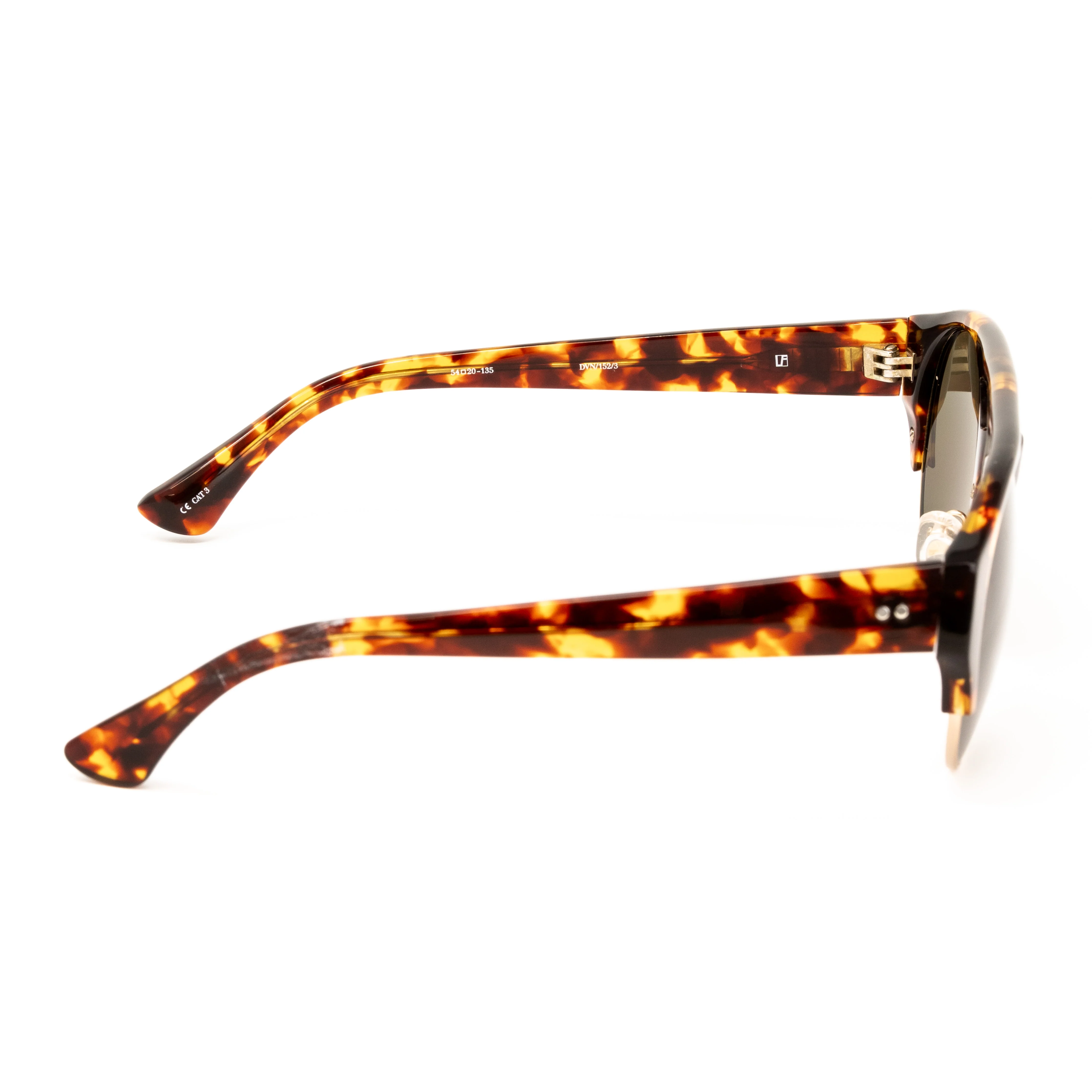 Dries Van Noten x Linda Farrow Tortoiseshell Sunglasses - Image 3