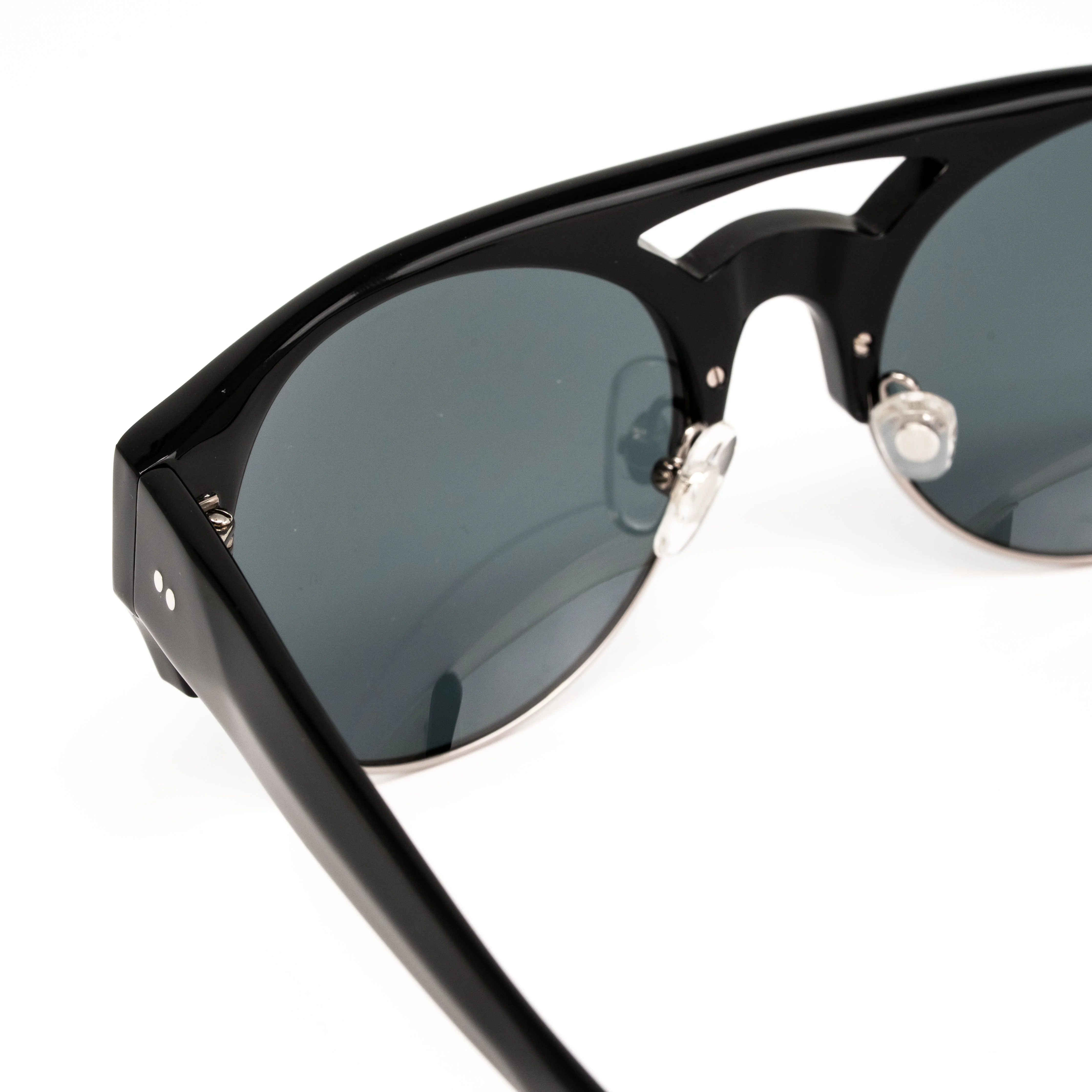 Dries Van Noten x Linda Farrow Black Sunglasses - Image 4
