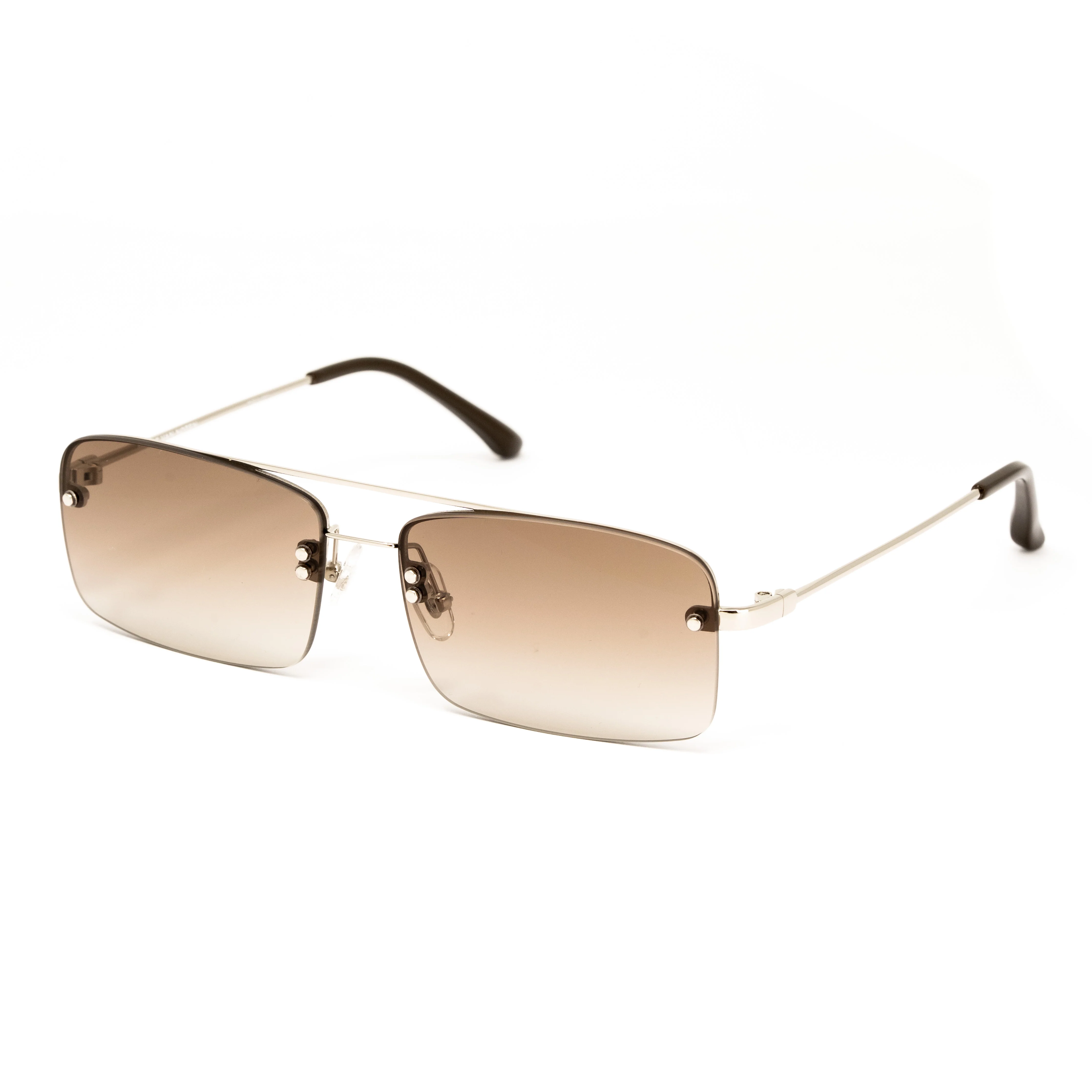 Dries Van Noten x Linda Farrow Brown Sunglasses