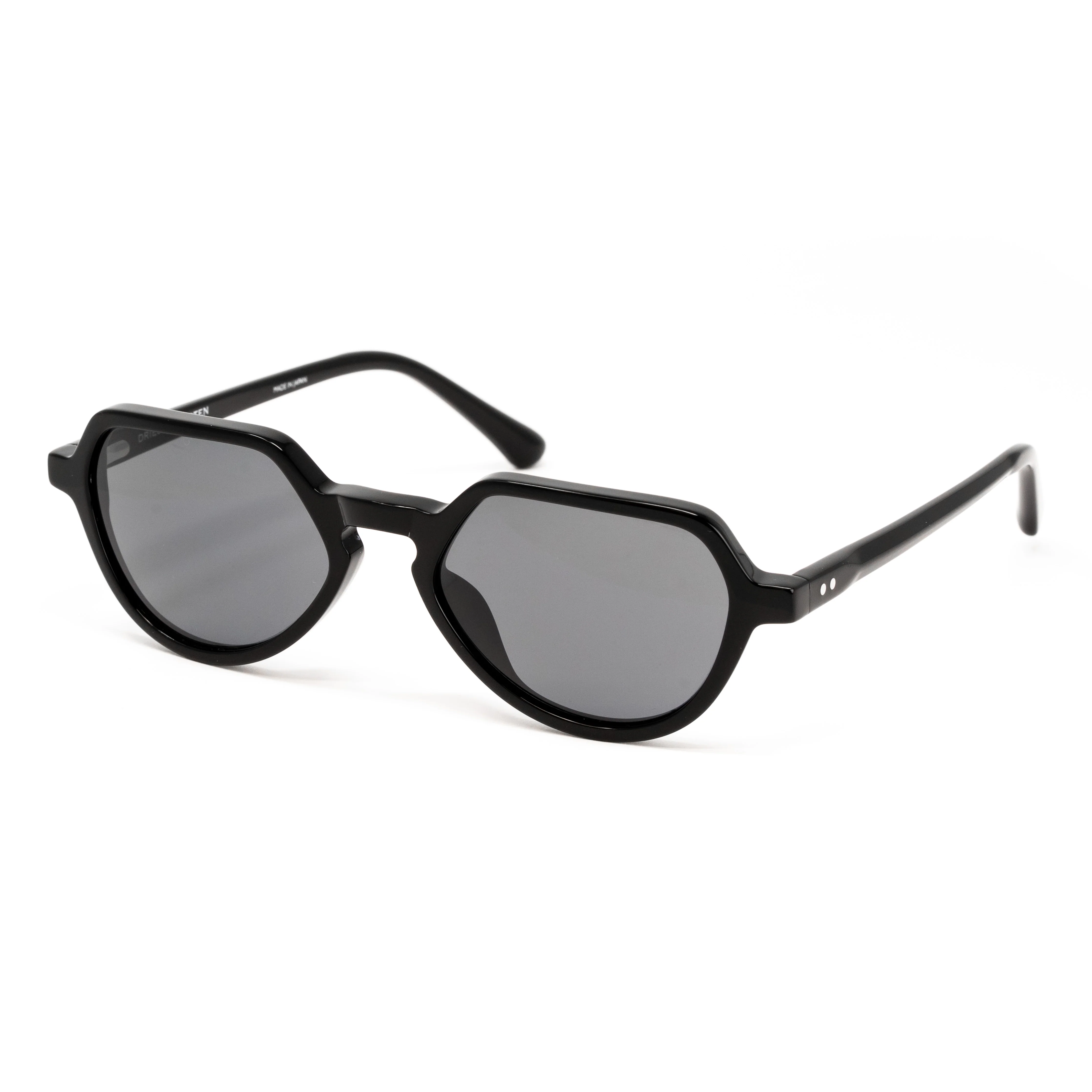 Dries Van Noten x Linda Farrow Black Sunglasses