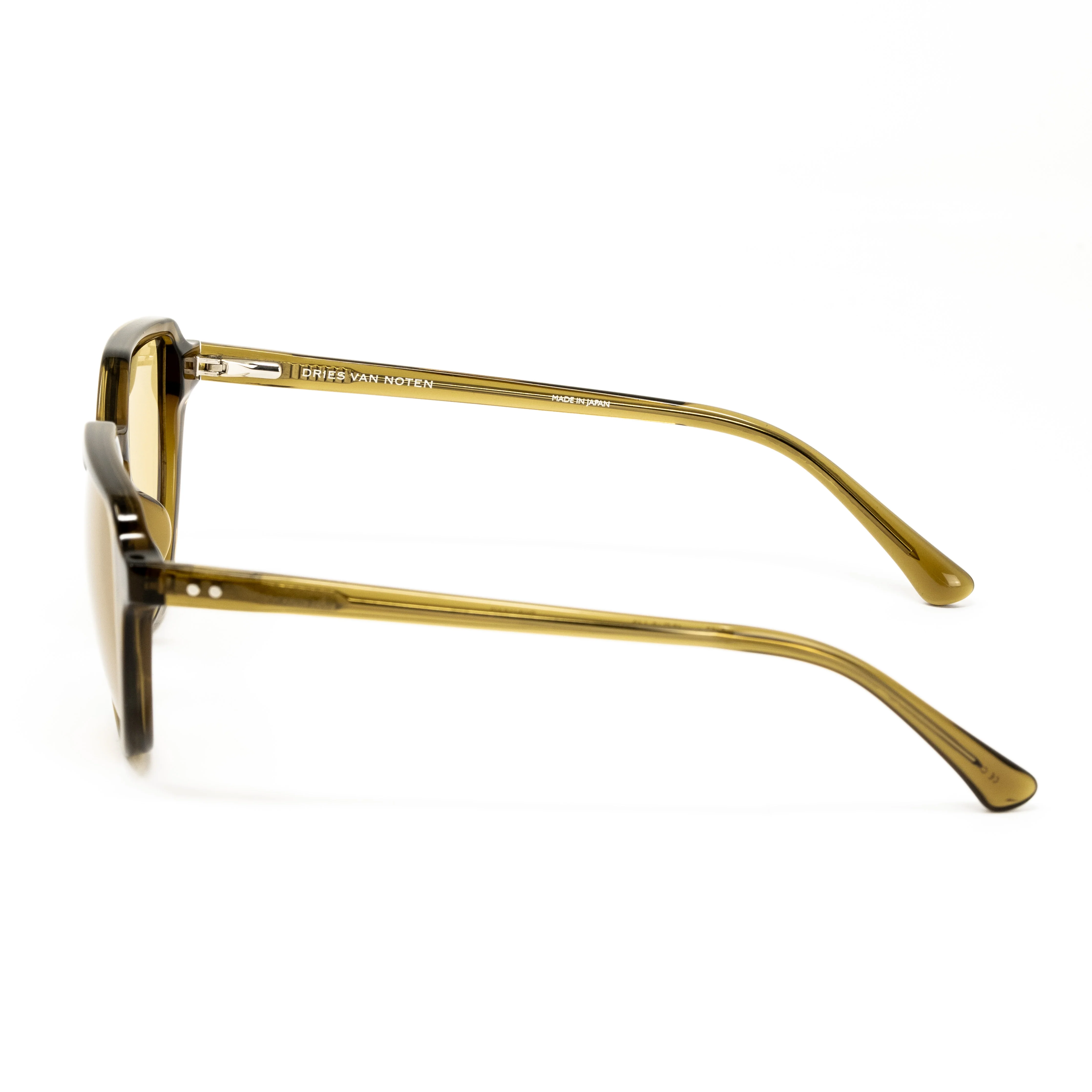 Dries Van Noten x Linda Farrow Brown Sunglasses - Image 2