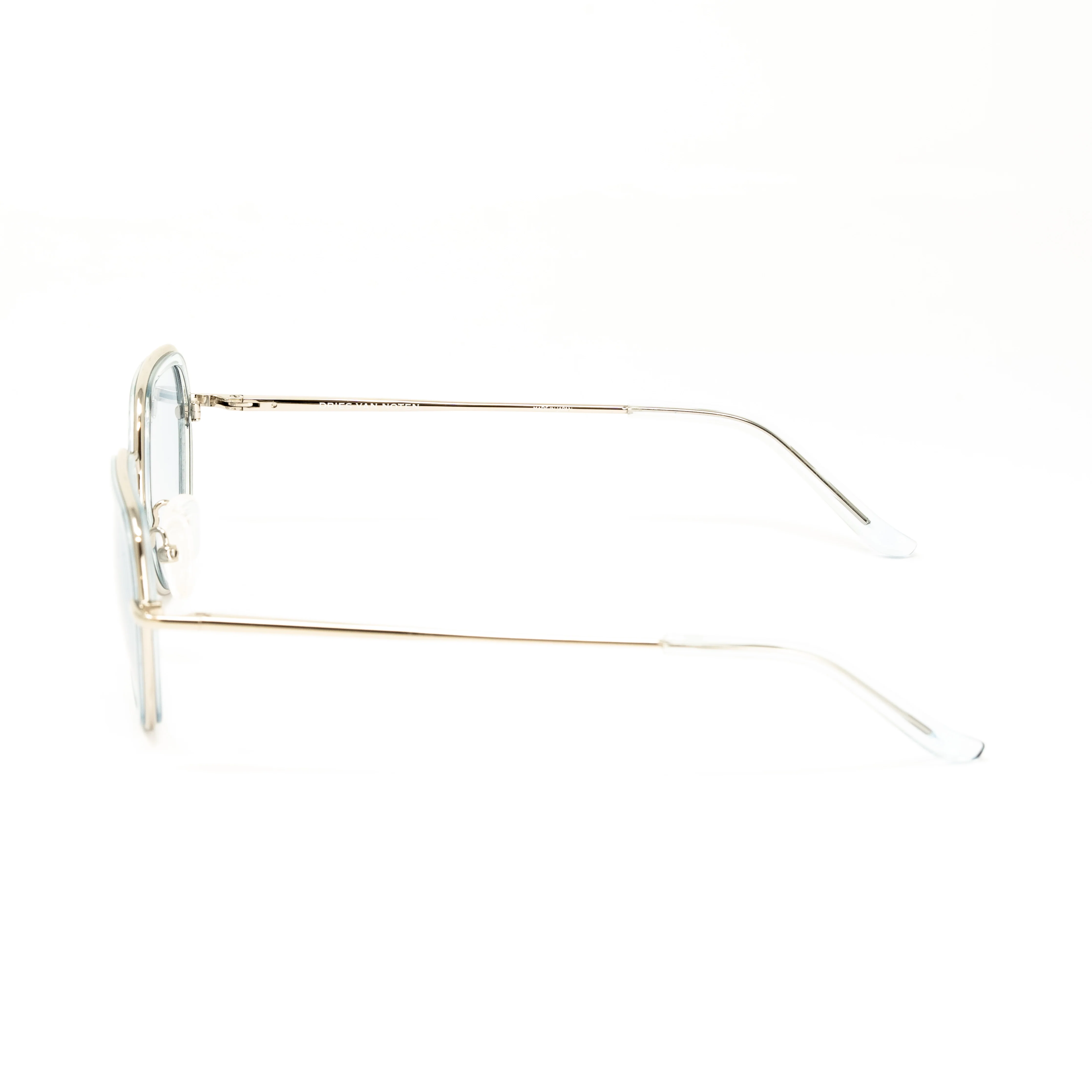 Dries Van Noten x Linda Farrow Gold Sunglasses - Image 2