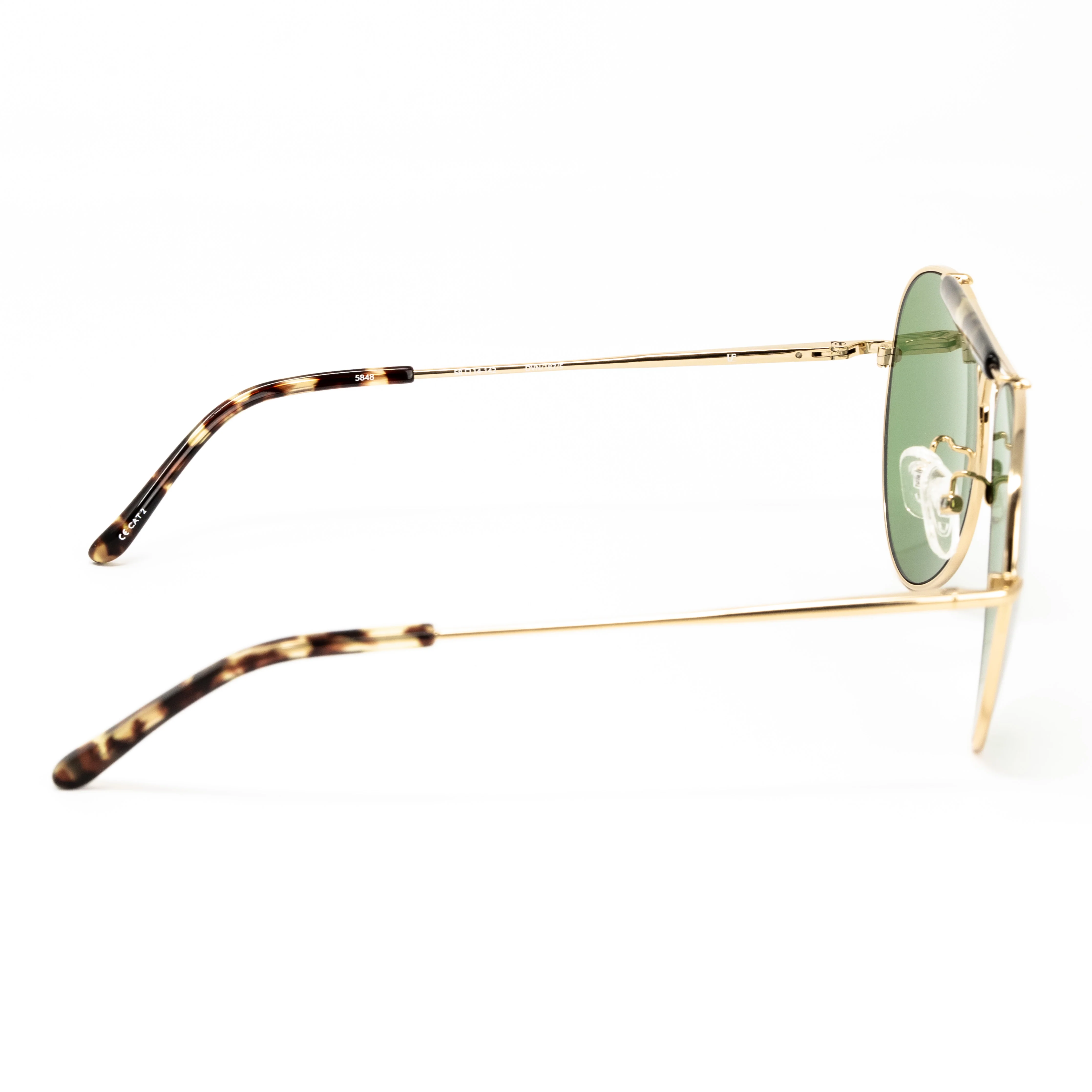 Dries Van Noten x Linda Farrow Green Sunglasses - Image 3