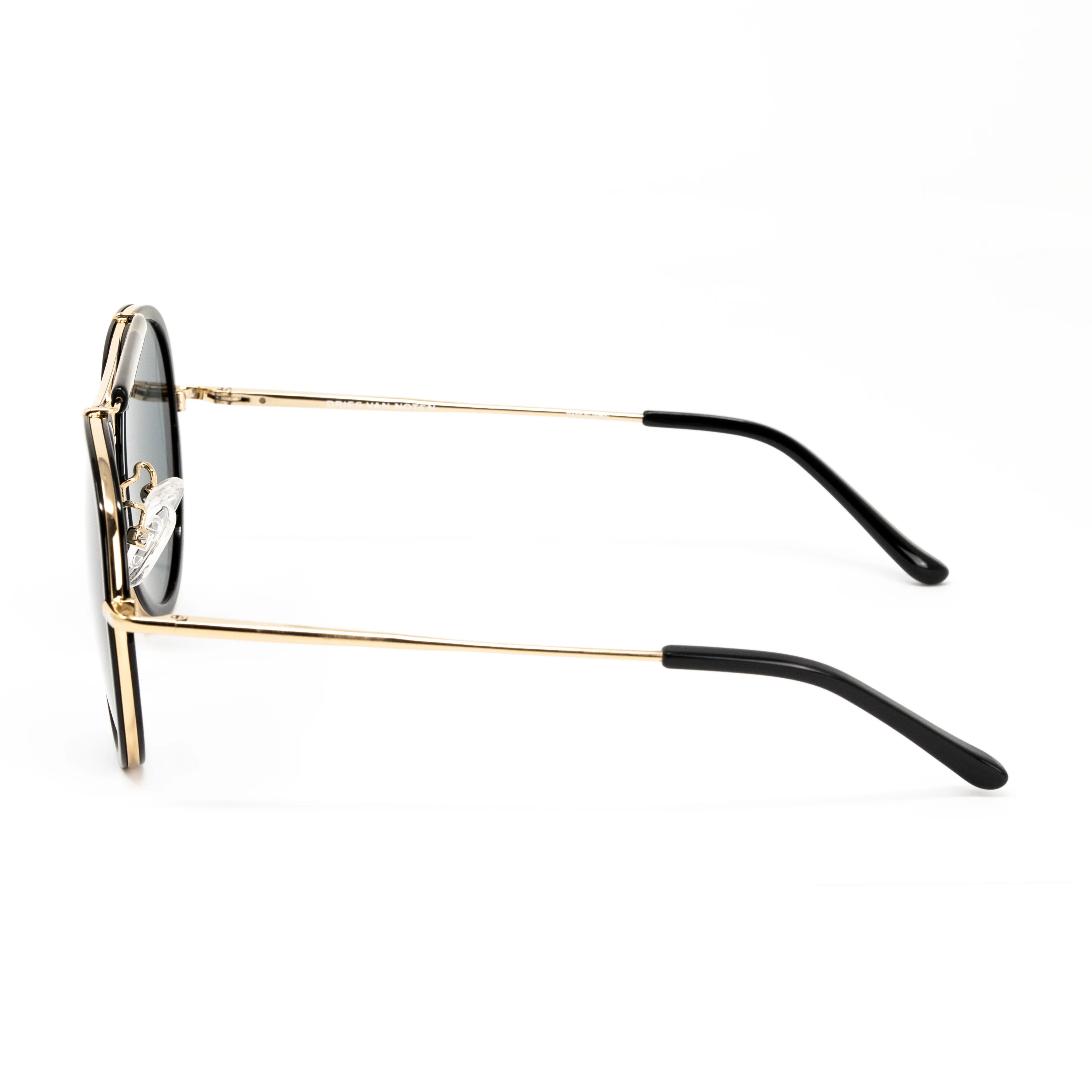 Dries Van Noten x Linda Farrow Black Sunglasses - Image 2