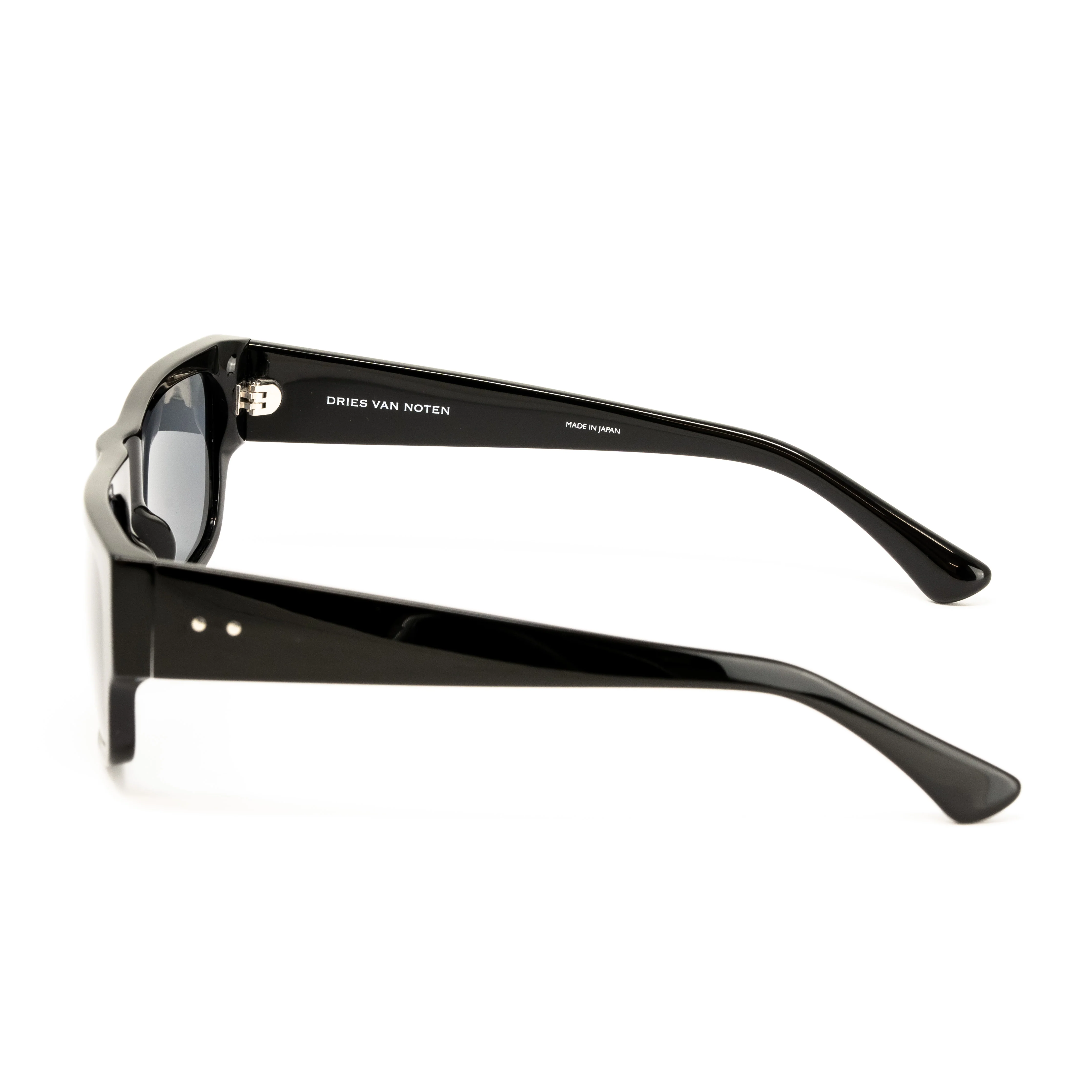 Dries Van Noten x Linda Farrow Black Sunglasses - Image 2