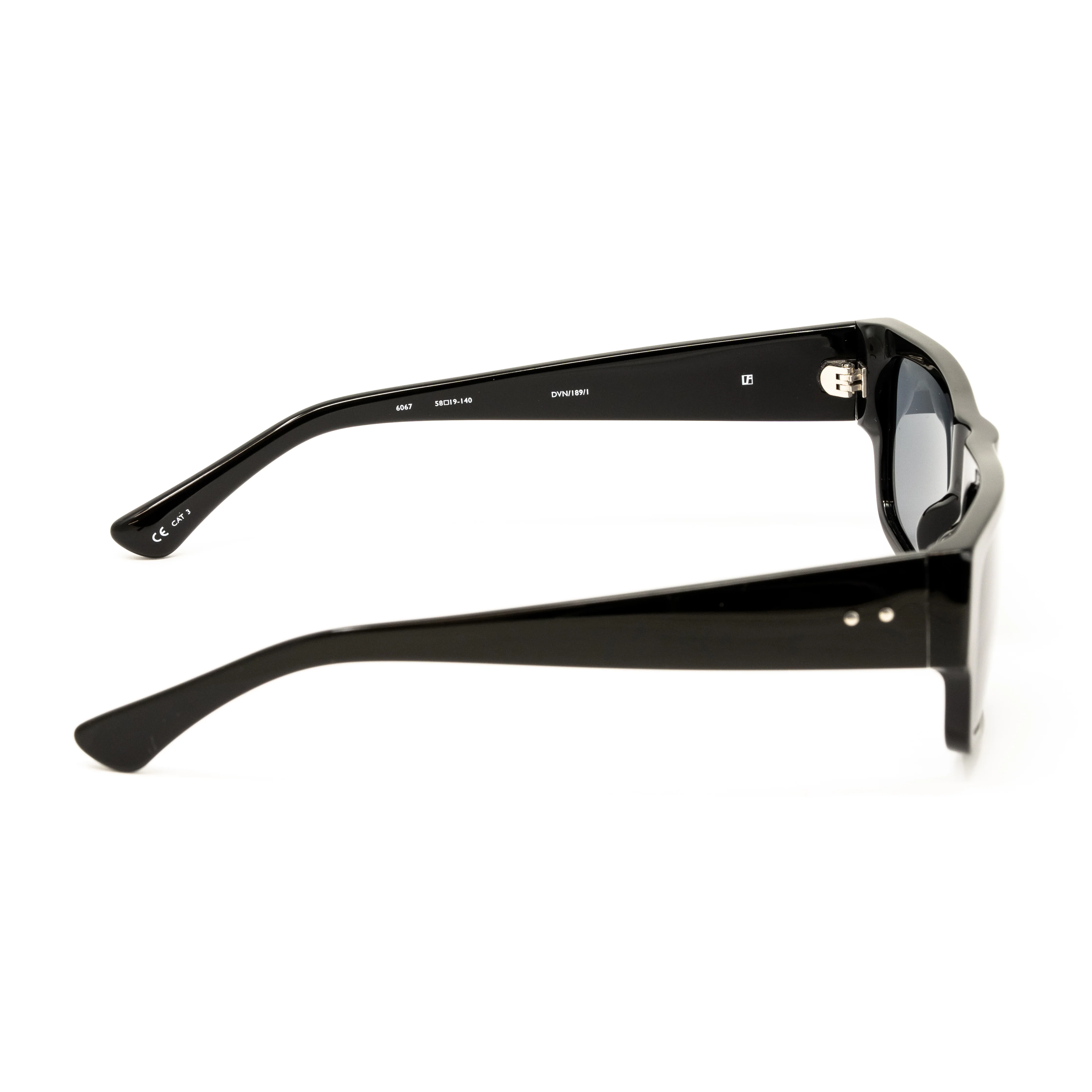 Dries Van Noten x Linda Farrow Black Sunglasses - Image 3