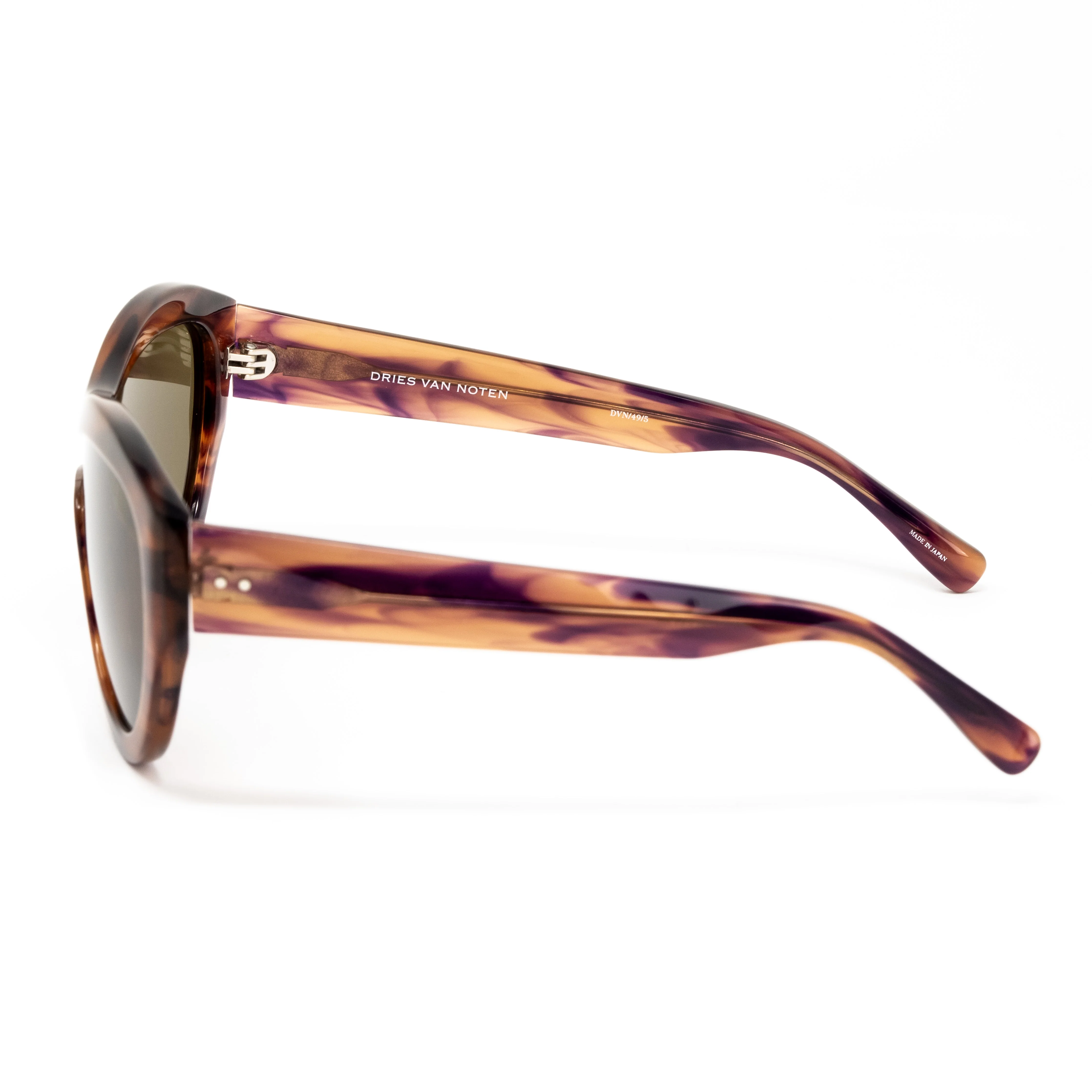 Dries Van Noten x Linda Farrow Tortoiseshell Sunglasses - Image 2