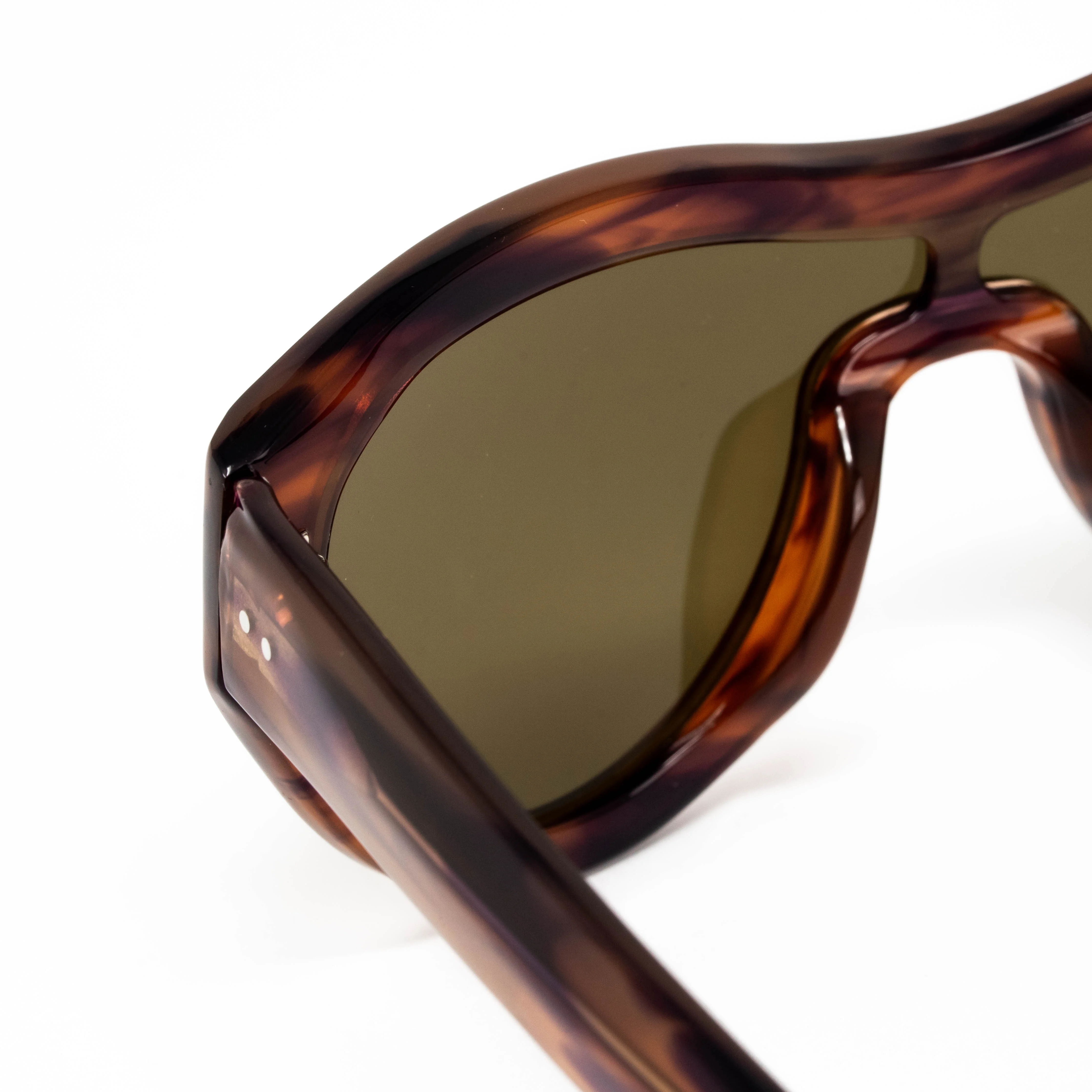 Dries Van Noten x Linda Farrow Tortoiseshell Sunglasses - Image 4