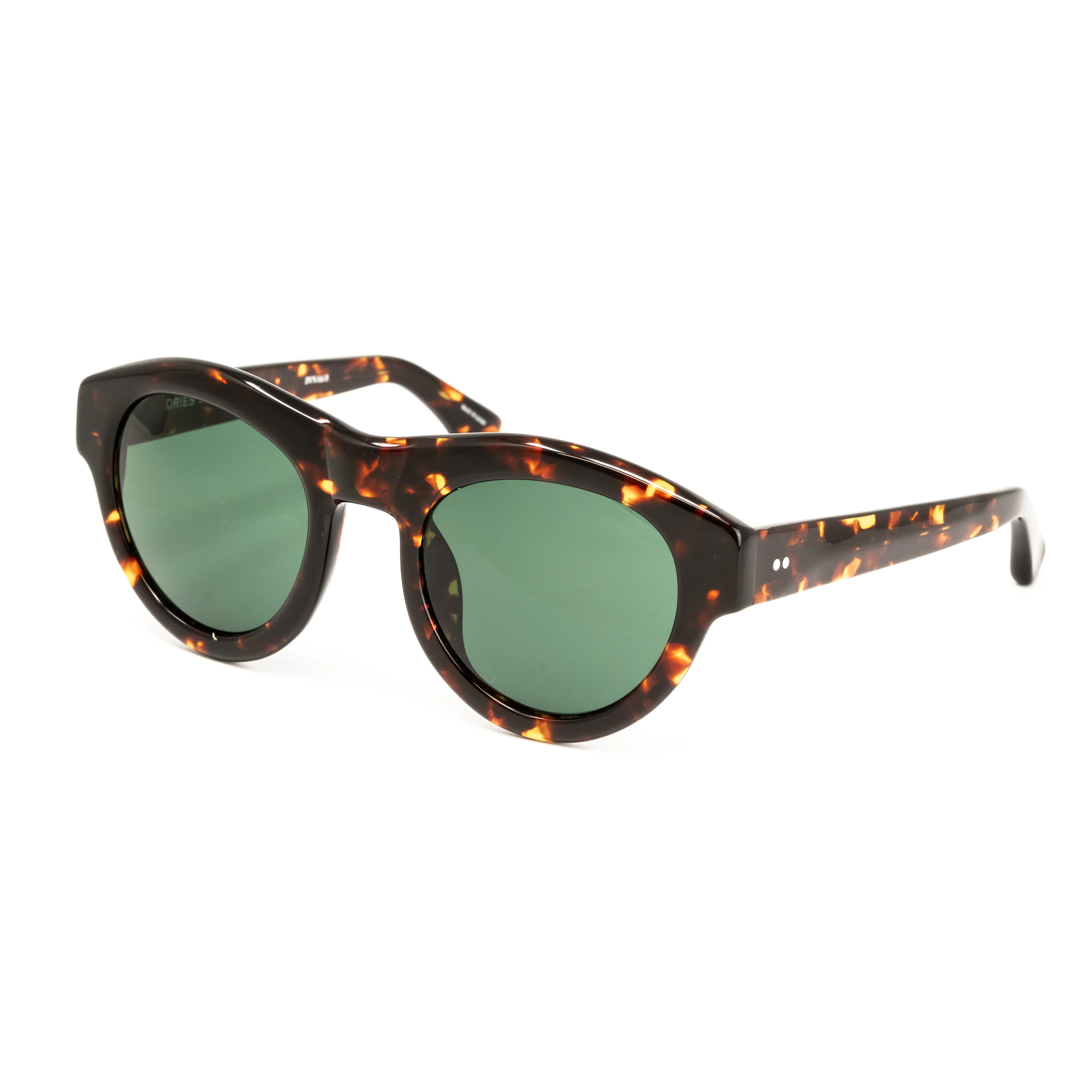 Dries Van Noten x Linda Farrow Tortoiseshell Sunglasses