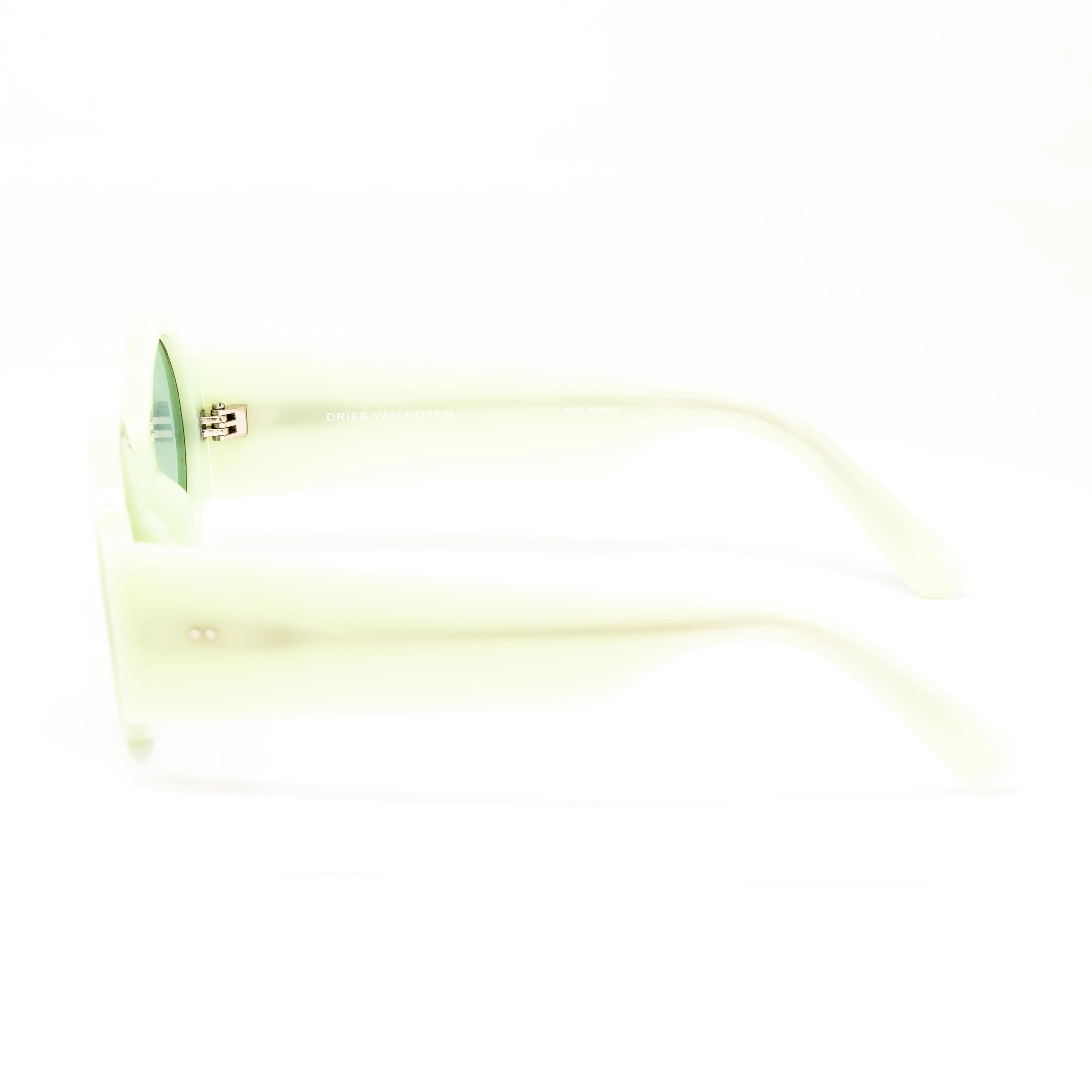 Dries Van Noten x Linda Farrow Green Sunglasses - Image 2