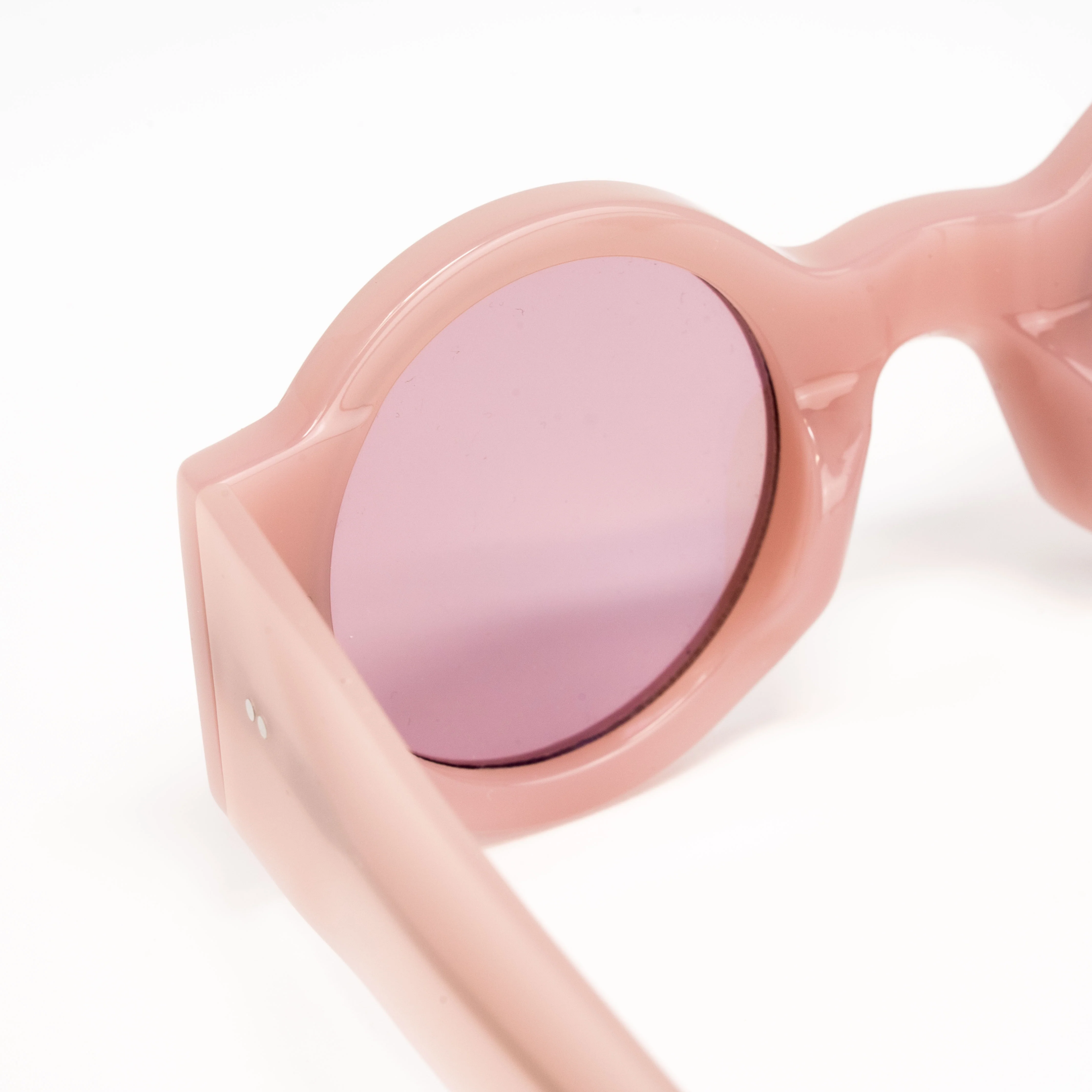 Dries Van Noten x Linda Farrow Pink Sunglasses - Image 4
