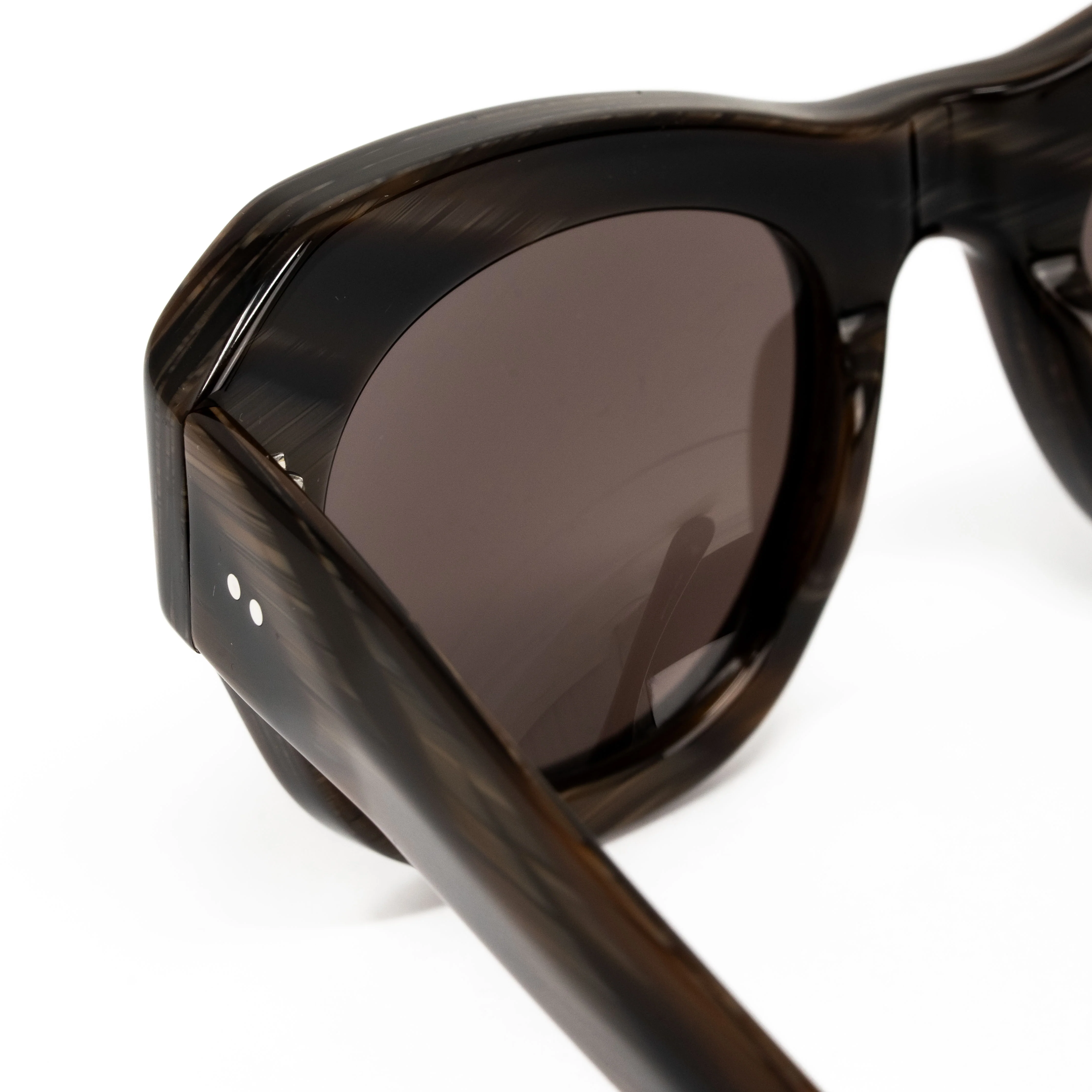 Dries Van Noten x Linda Farrow Brown Sunglasses - Image 4