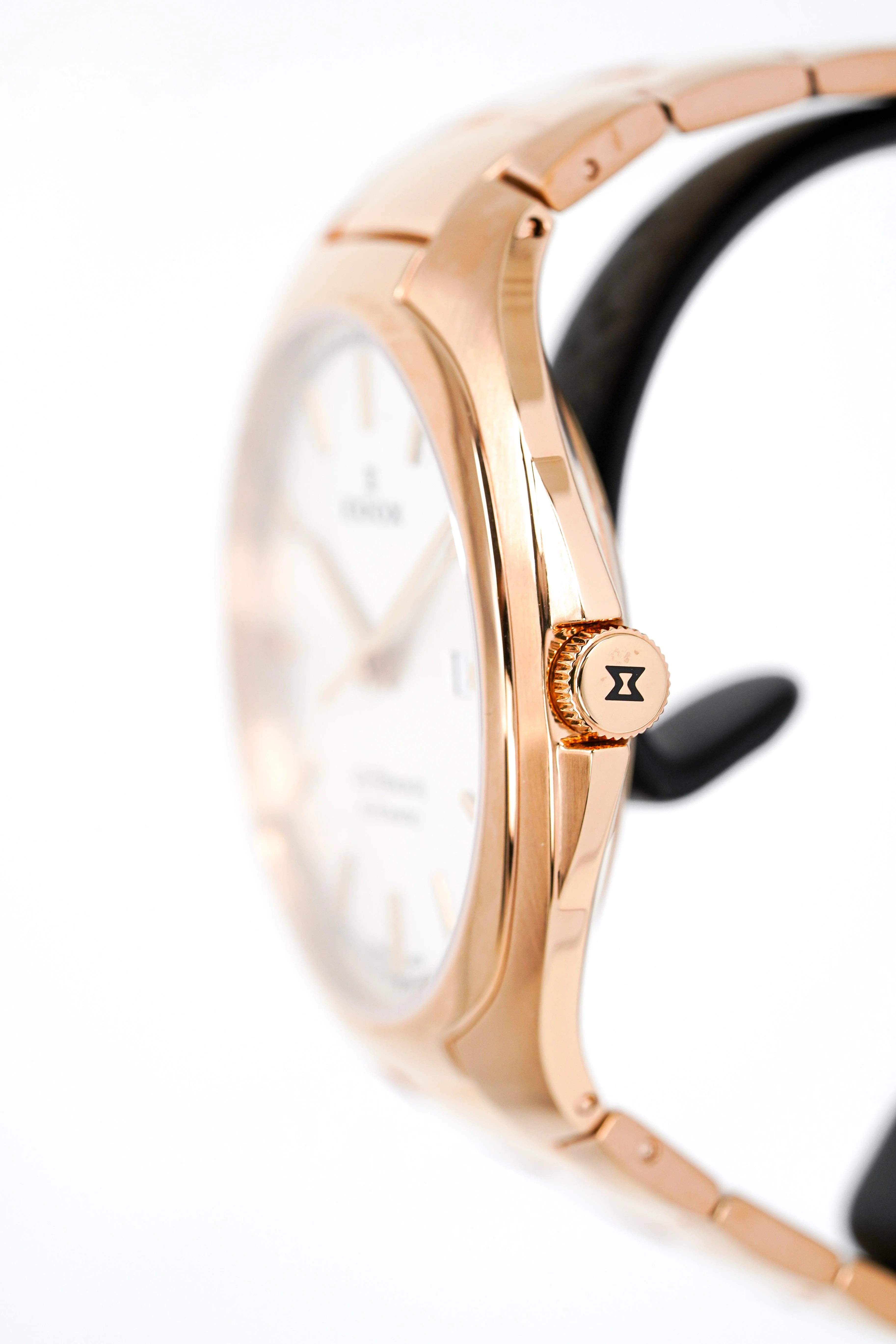 Edox Men's Automatic Watch Les Bèmonts Ultra Slim Silver Rose Gold 42mm 80114 37R AIR - Image 7
