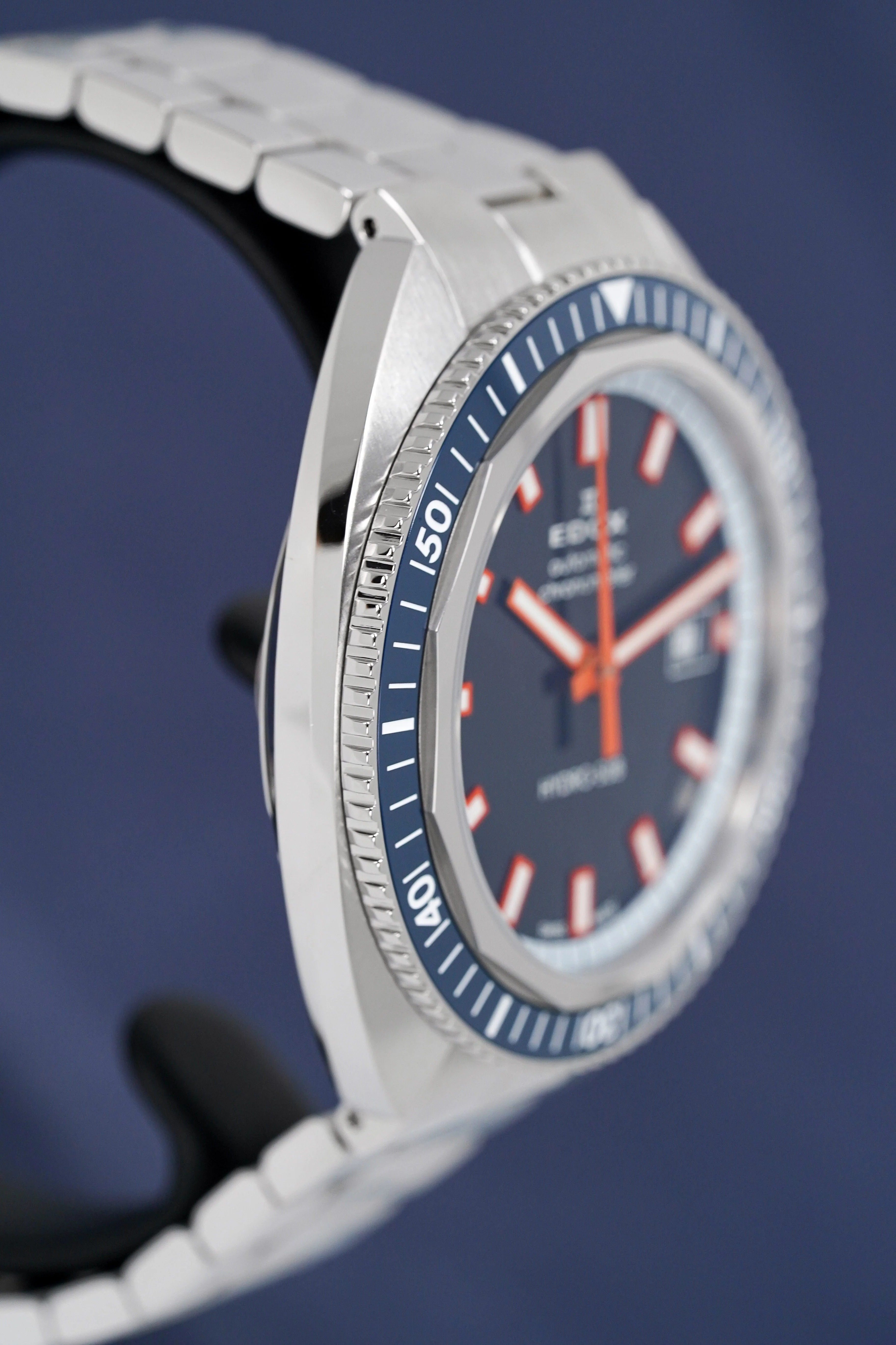 Edox Watch Hydro-Sub 1965 Chronometer Limited Edition Blue - Image 10