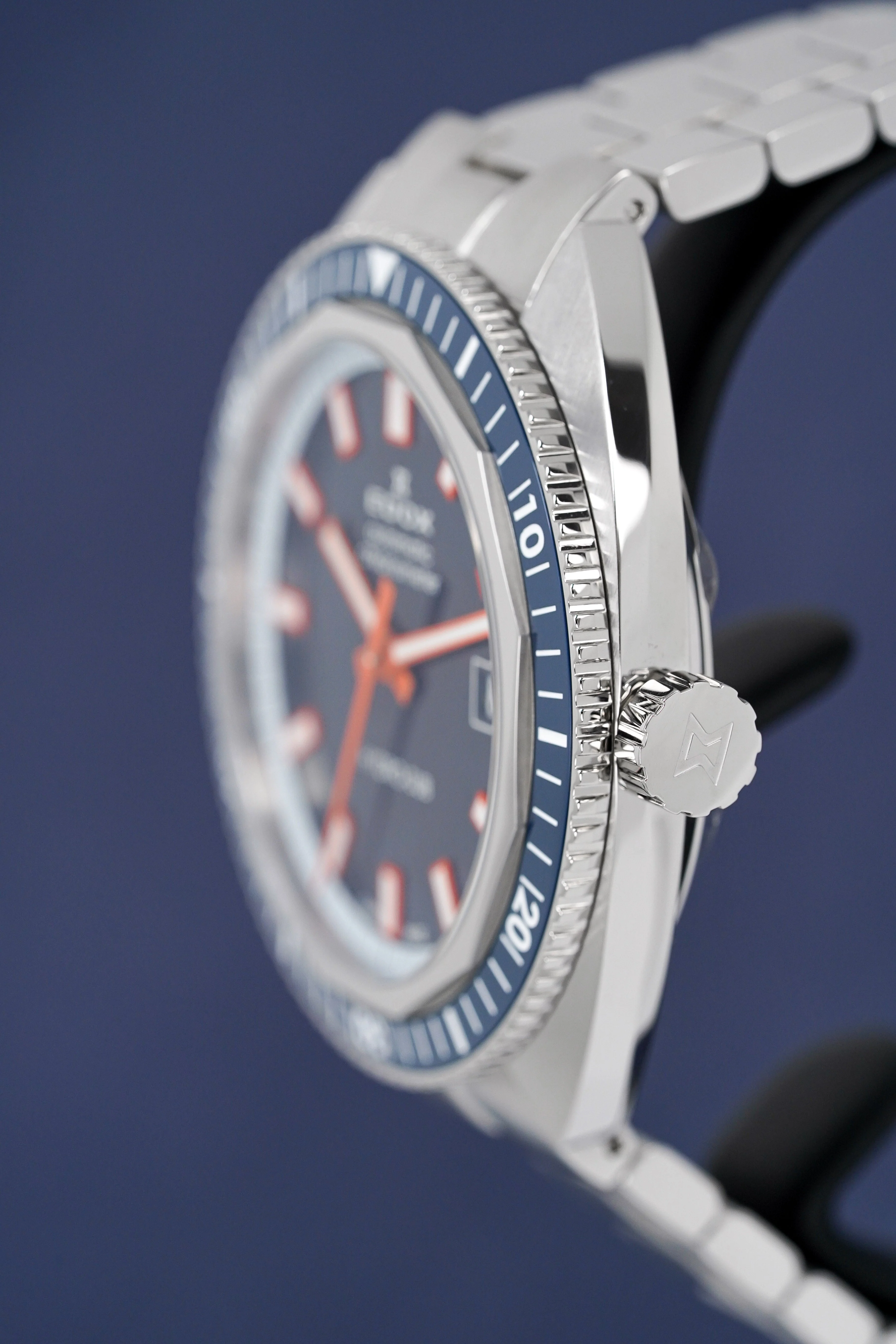 Edox Watch Hydro-Sub 1965 Chronometer Limited Edition Blue - Image 5