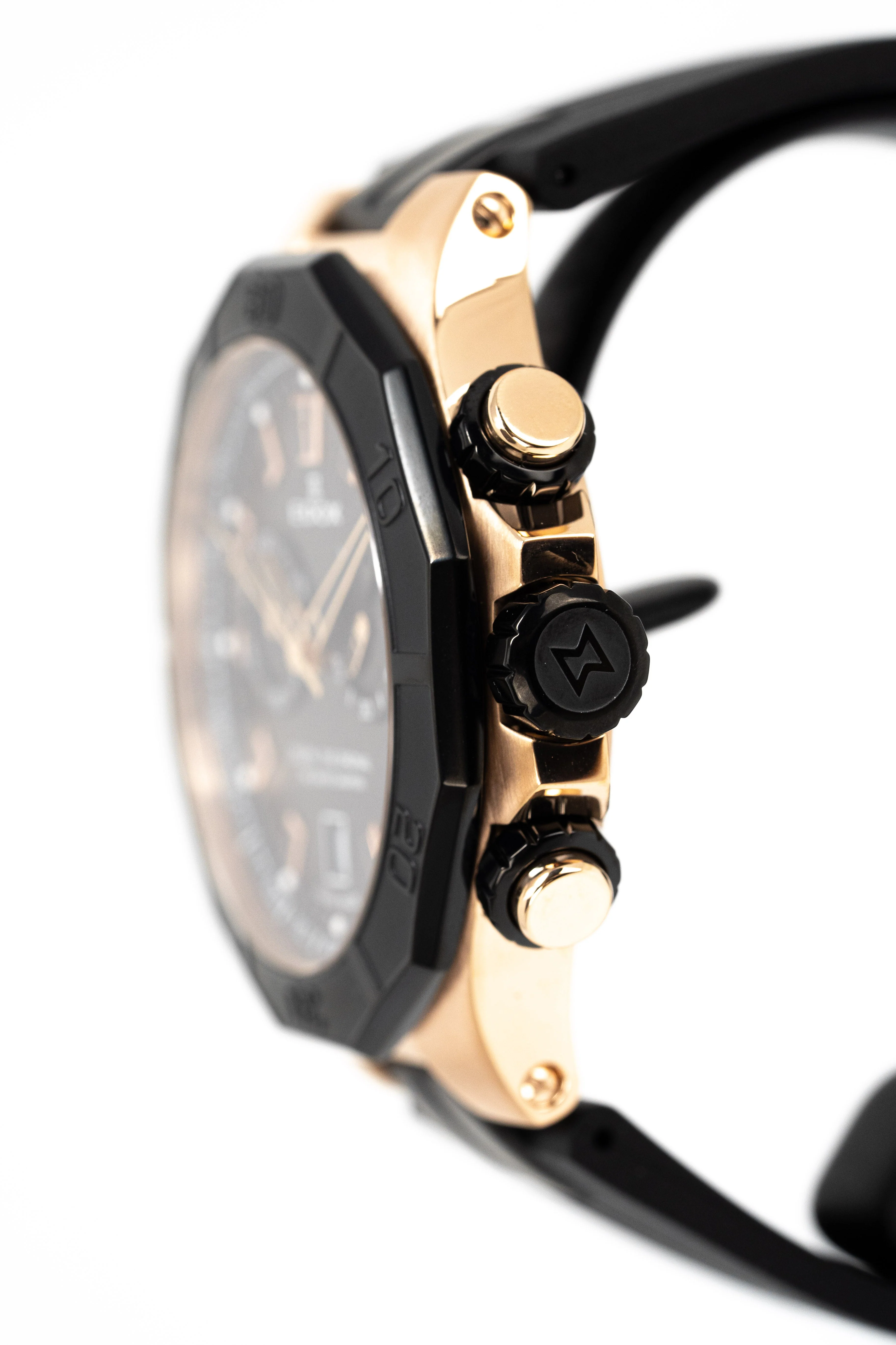 Edox Men's Watch Delfin The Original Chronograph Black - Image 4
