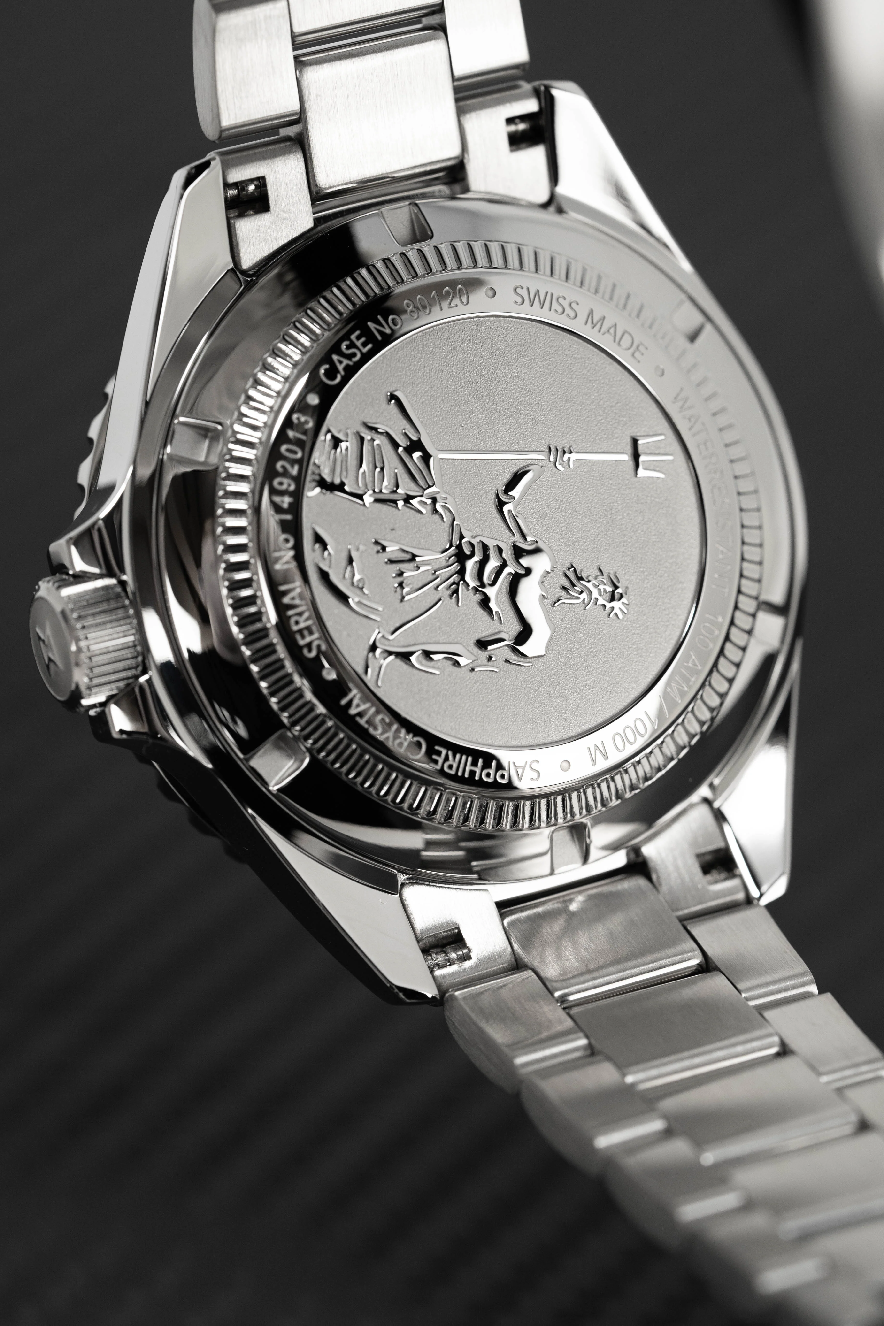 Edox Men's Watch Neptunian Automatic Black - Image 2