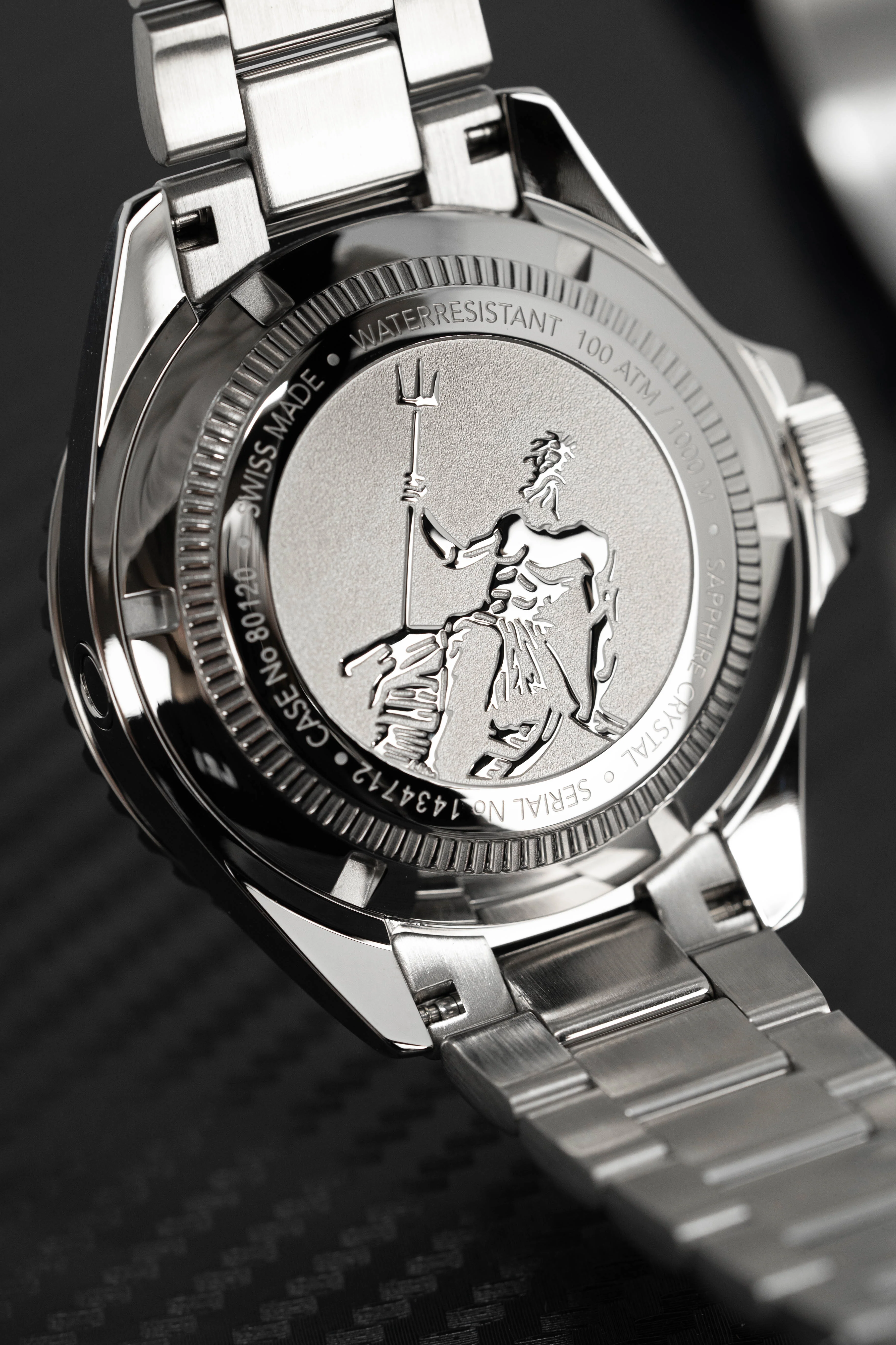 Edox Men's Watch Neptunian Automatic Blue - Image 2