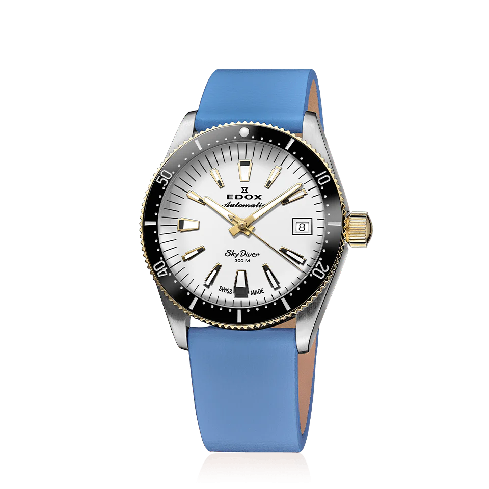 Edox Skydiver Special Edition Watch White - Image 2