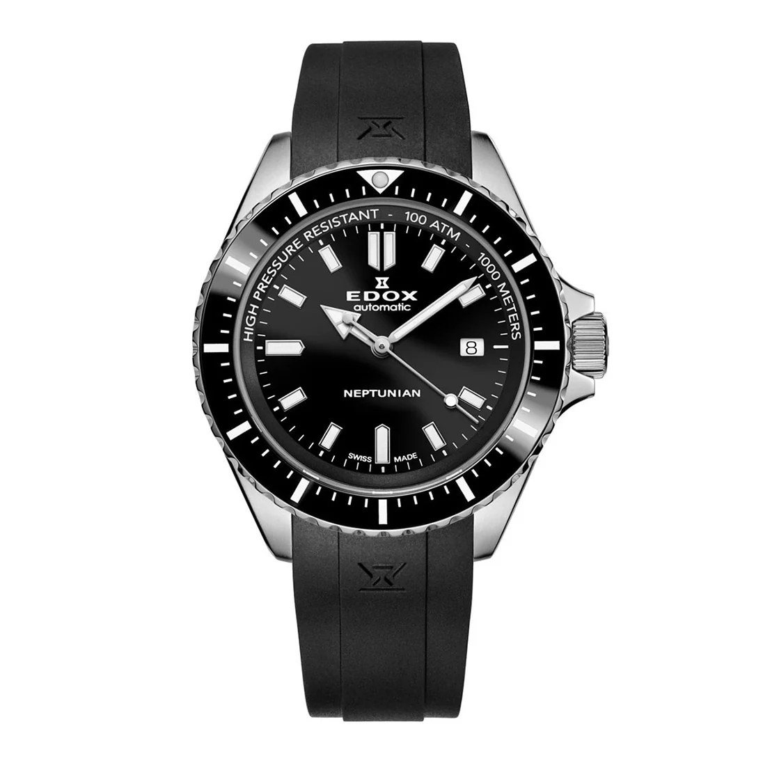 Edox Skydiver Neptunian Men's Black Watch
