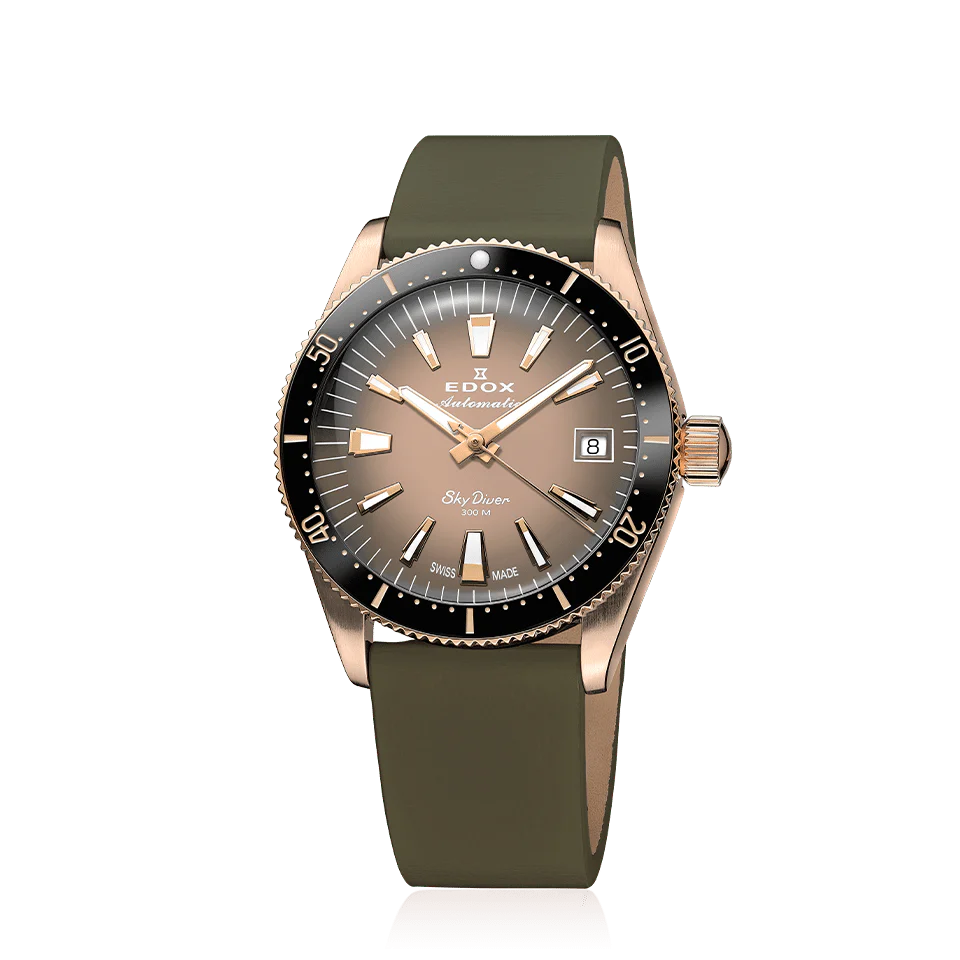 Edox Skydiver Special Edition Beige Watch - Image 2