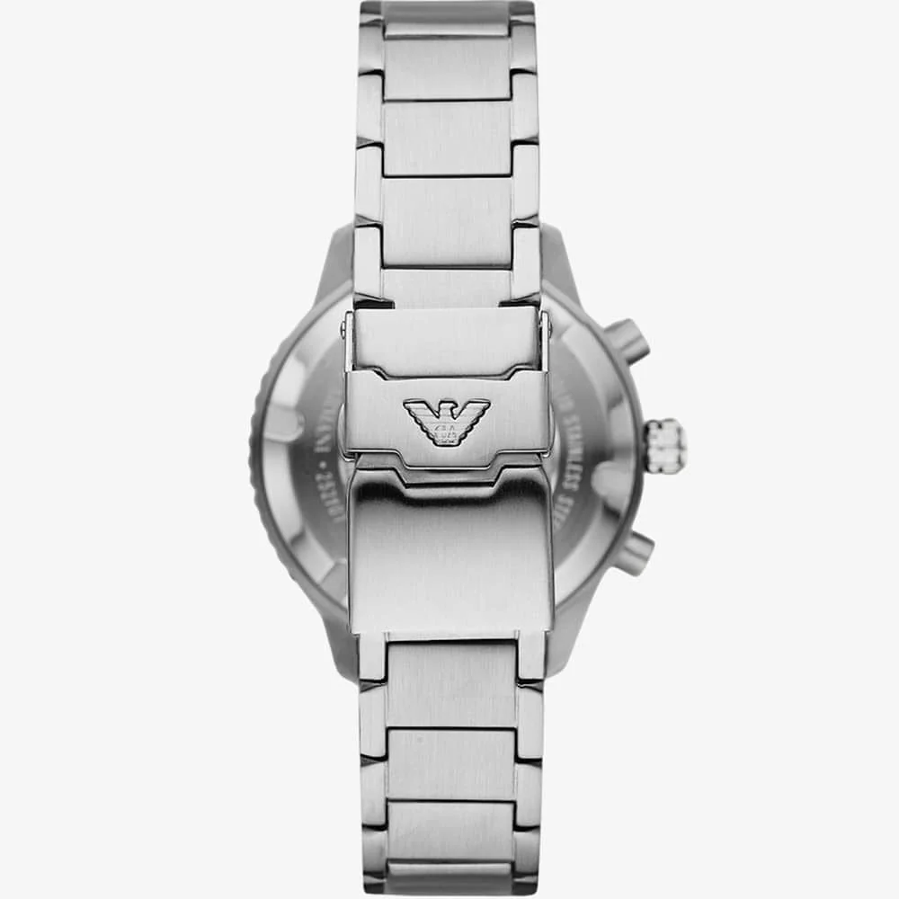 Emporio Armani Men's Watch Diver Chronograph 43mm Green - Image 2
